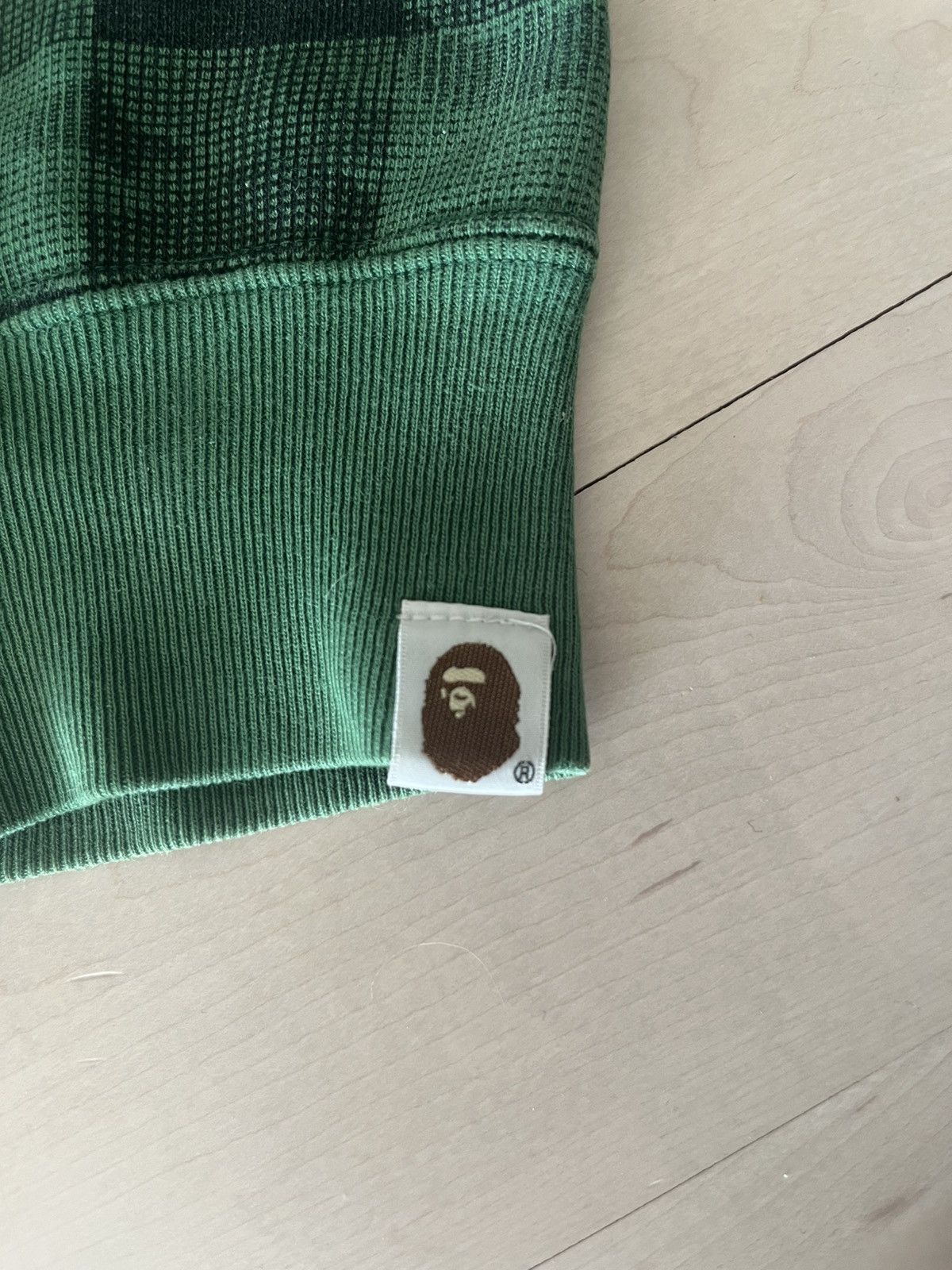 Bape NIGO-era Bape Plaid Full Zip Hoodie Size US L / EU 52-54 / 3 - 6 Thumbnail