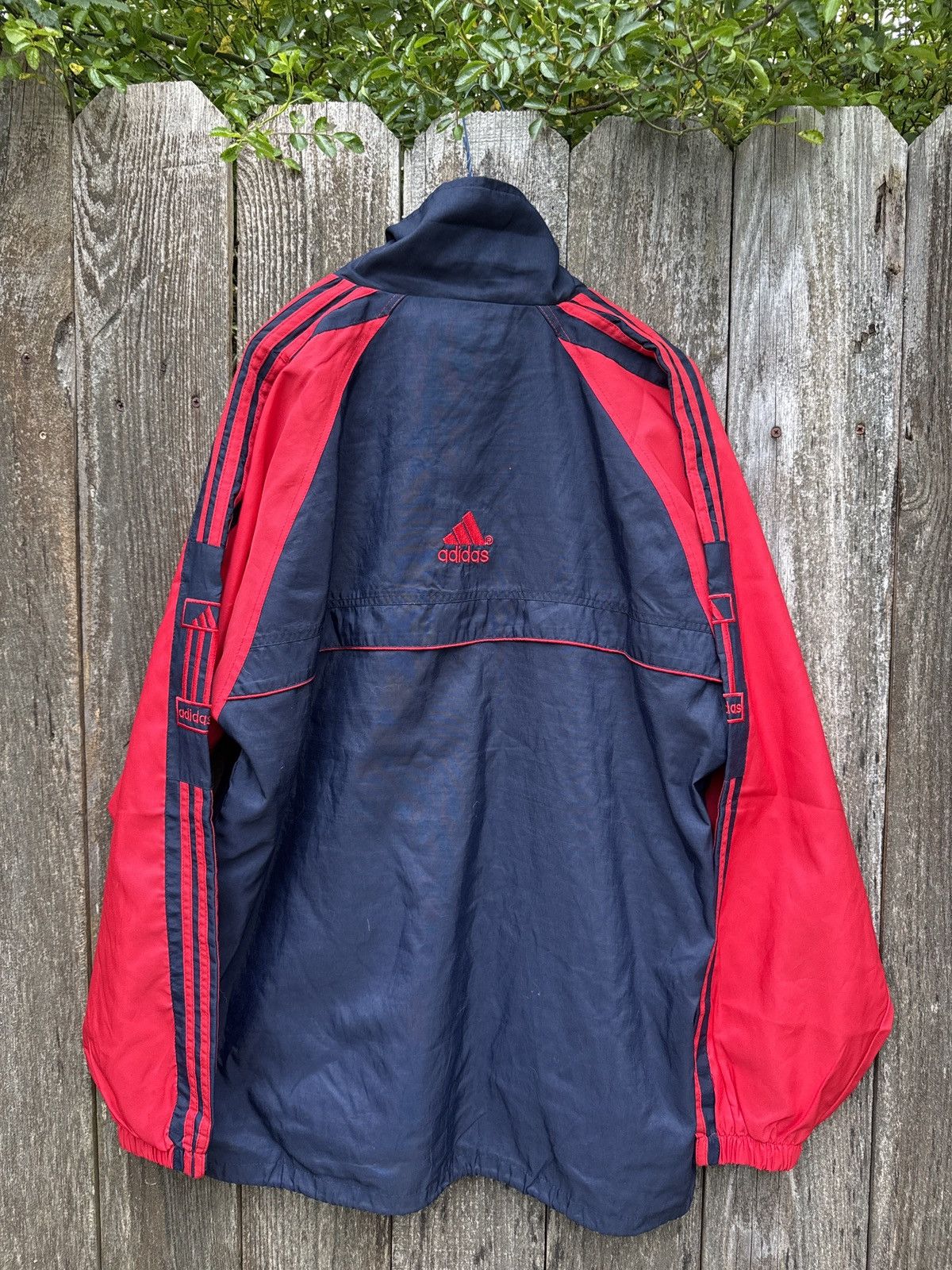 Adidas Vintage adidas jacket Size US L / EU 52-54 / 3 - 3 Thumbnail