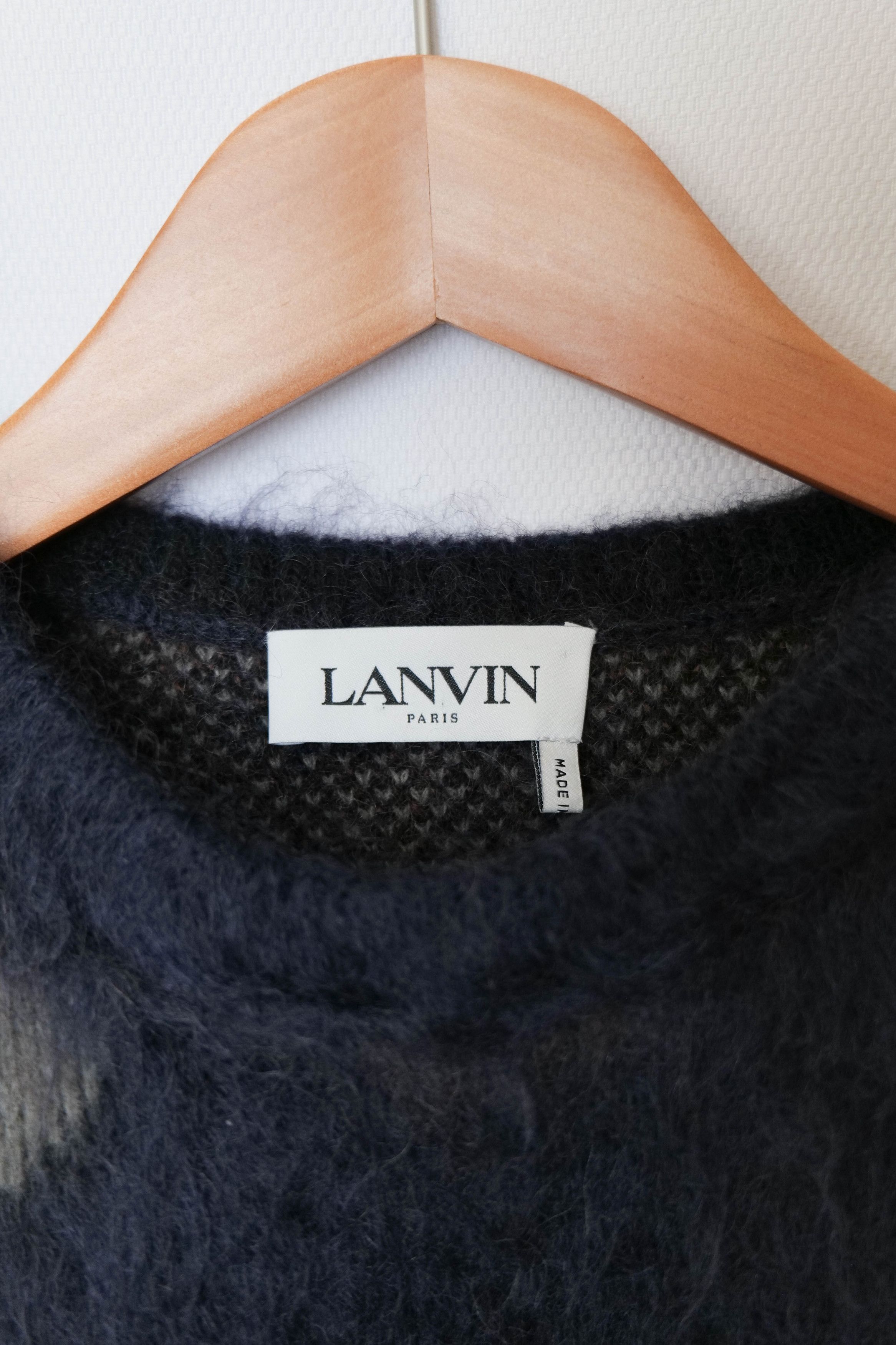 Lanvin heavy mohair sweater Size US L / EU 52-54 / 3 - 4 Thumbnail