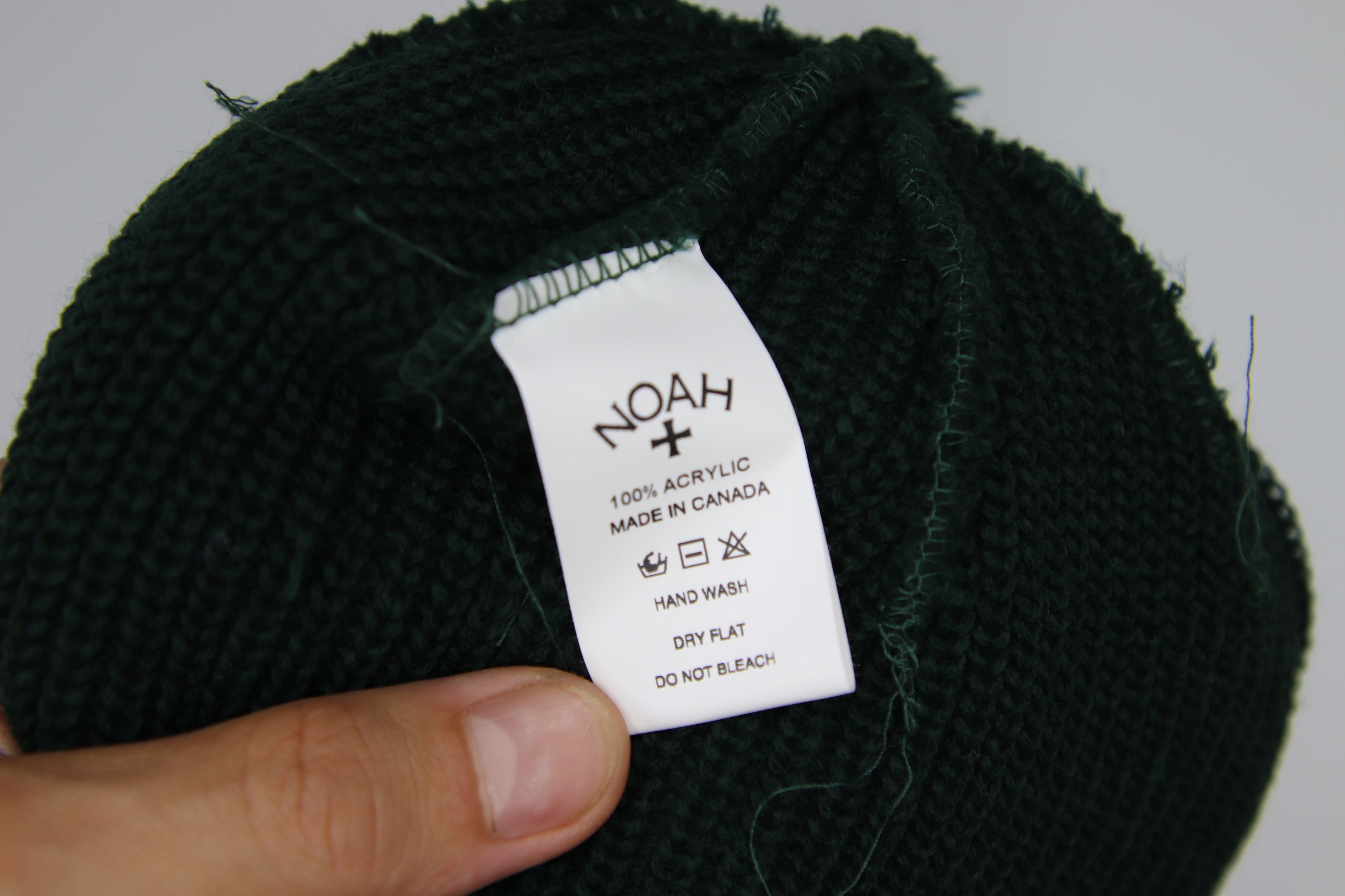 Noah Noah Winged Foot Logo Beanie Teal Size ONE SIZE - 3 Thumbnail