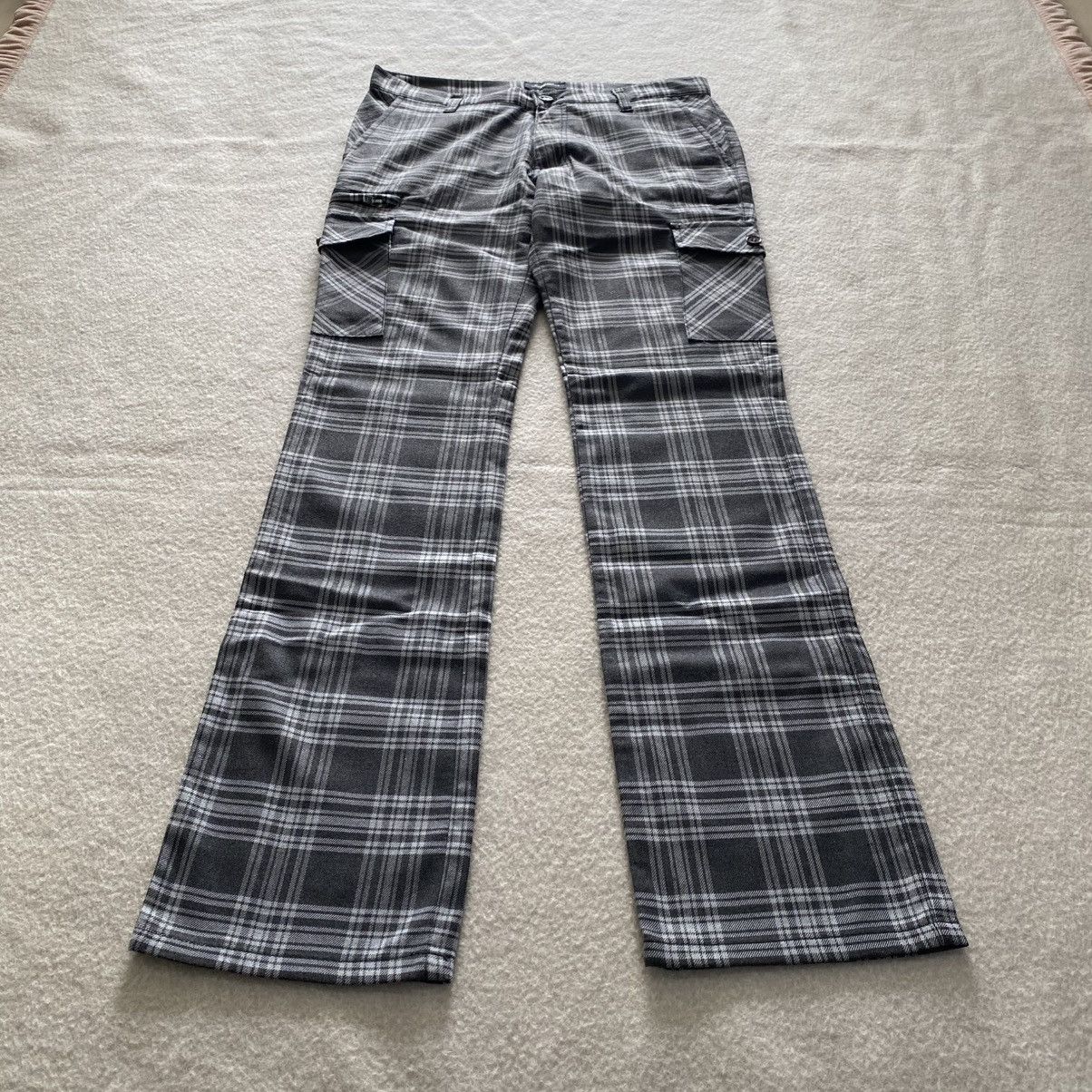 If Six Was Nine × Japanese Brand Vintage Suggestion Cargo Pants Check w31 Size US 31 - 1 Thumbnail