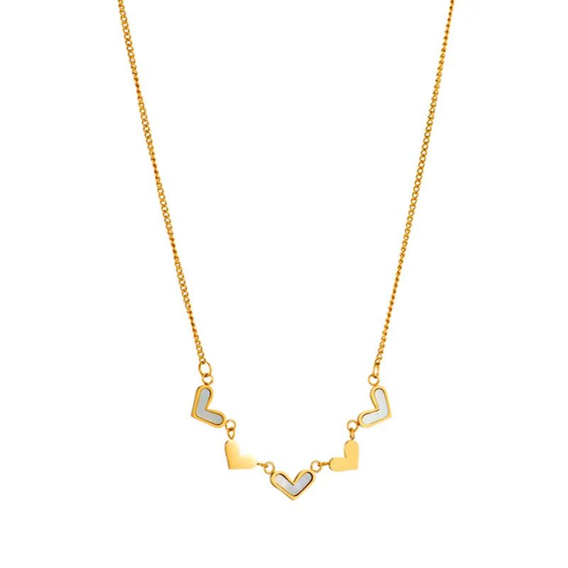 Jewelry Love Heart Shell Necklace Size ONE SIZE - 3 Thumbnail