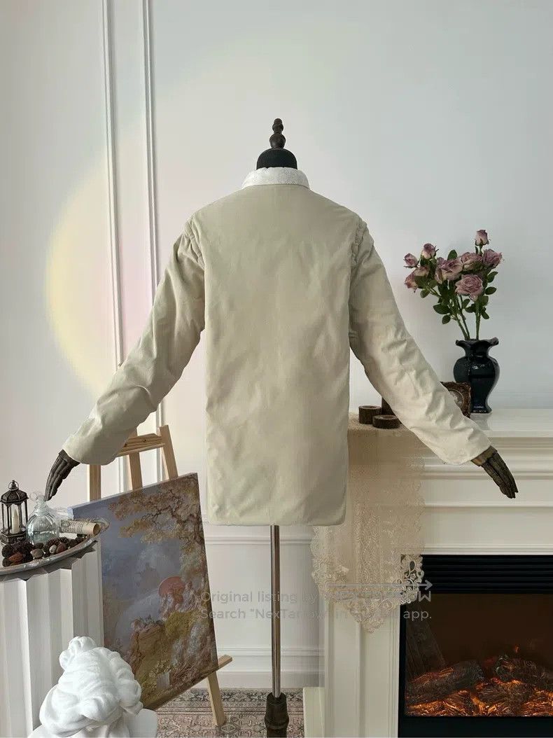 Hermes Hermes Detachable real silk double-sided coat, women's, tw Size M / US 6-8 / IT 42-44 - 4 Thumbnail