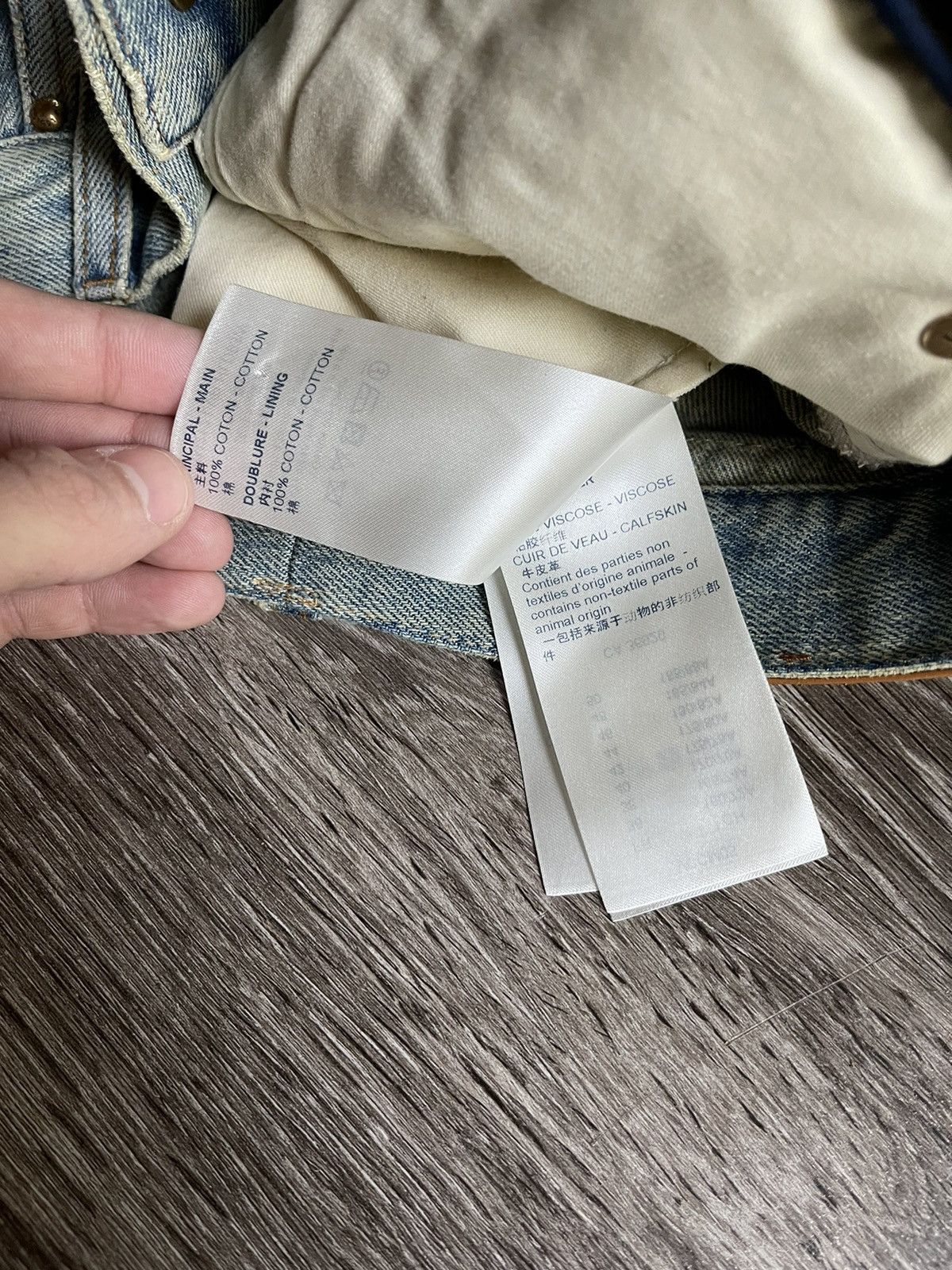 Louis Vuitton Louis Vuitton Tourist vs Purist Denim Jeans Size US 30 / EU 46 - 15 Thumbnail