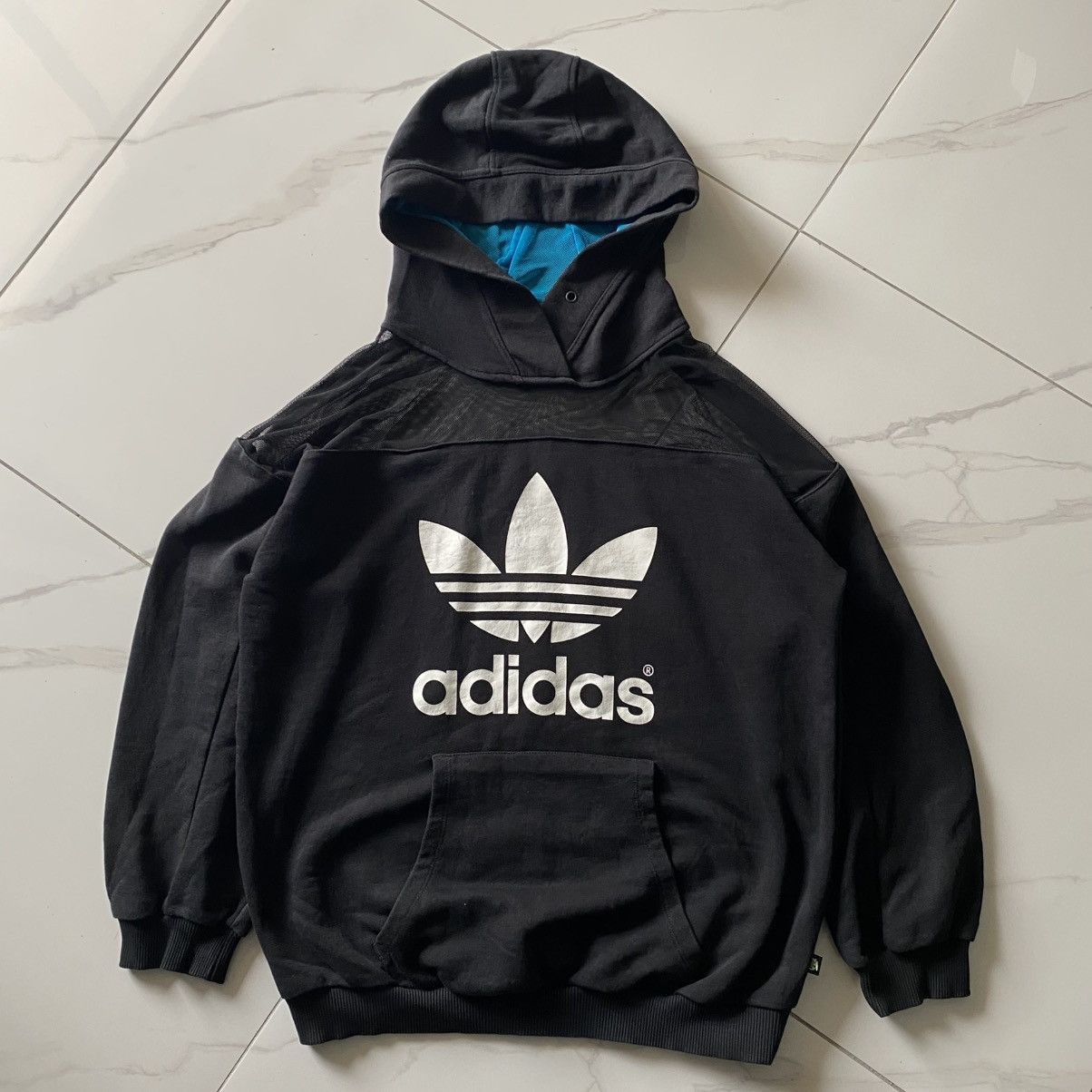 Adidas Rare Adidas Originals x Rita Ora 090 Mesh Panel Hoodie Size XL / US 12-14 / IT 48-50 - 1 Thumbnail