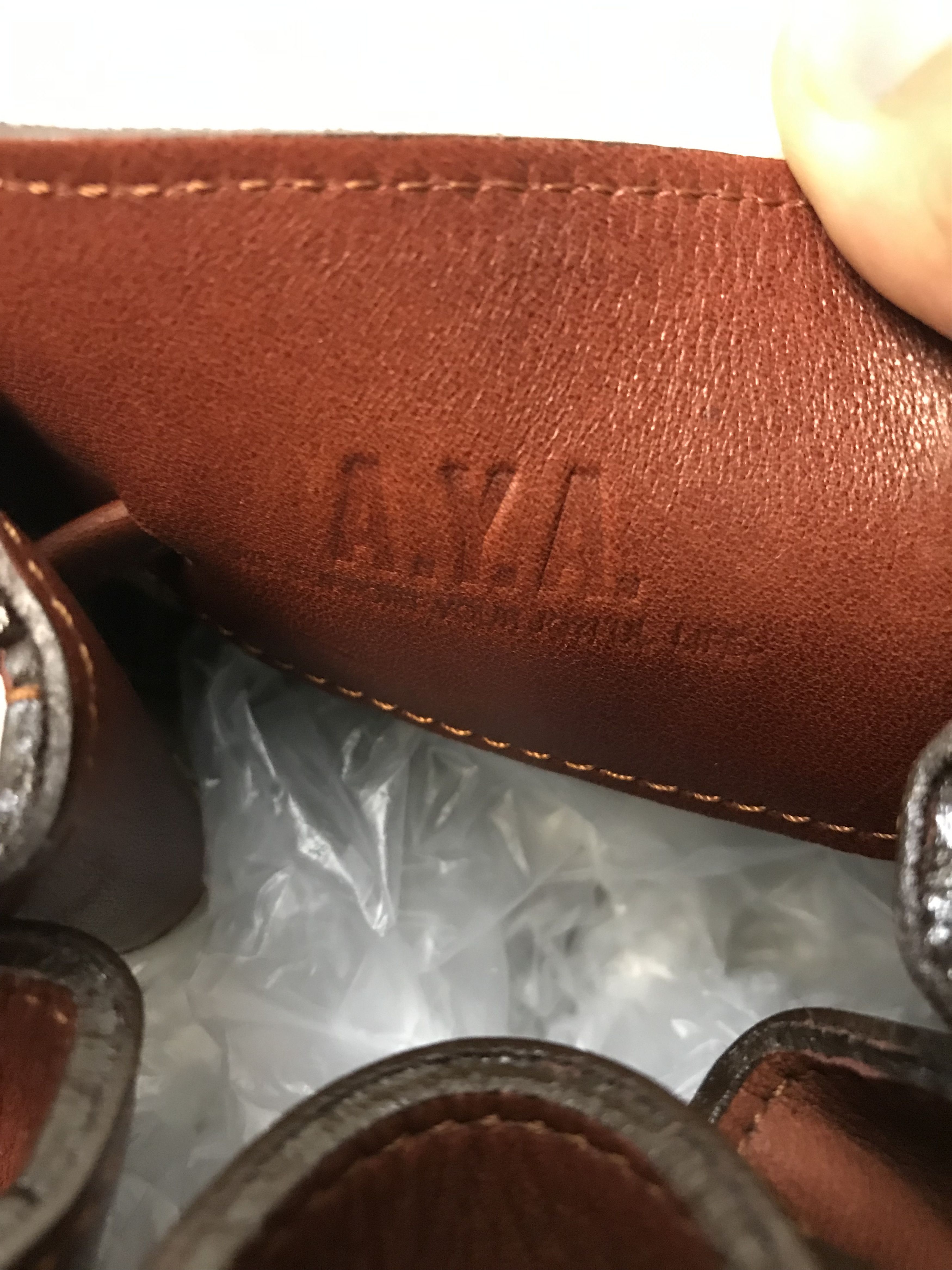 Leather A.Y.A Classic Heritage Leather Bucket Bag Size ONE SIZE - 10 Thumbnail