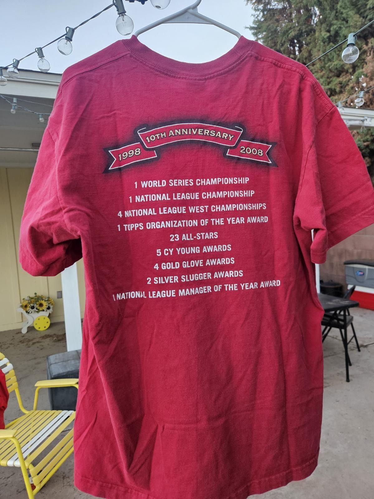 Other Arizona Diamondbacks 10th Aniverserey Tee Size US XL / EU 56 / 4 - 3 Thumbnail