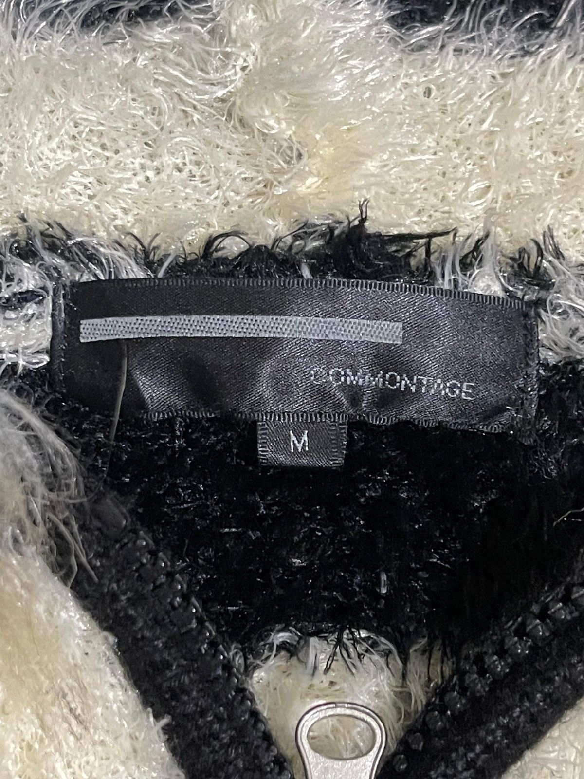 Japanese Brand Commontage Japanese Mohair Fur Hoodie Number Nine Inspired Size US M / EU 48-50 / 2 - 8 Thumbnail