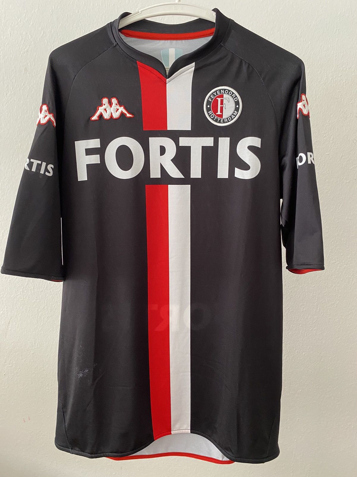 Kappa × Vintage JERSEY FEYENOORD 2007-2008 VINTAGE RARE [XL] Size US XL / EU 56 / 4 - 1 Thumbnail