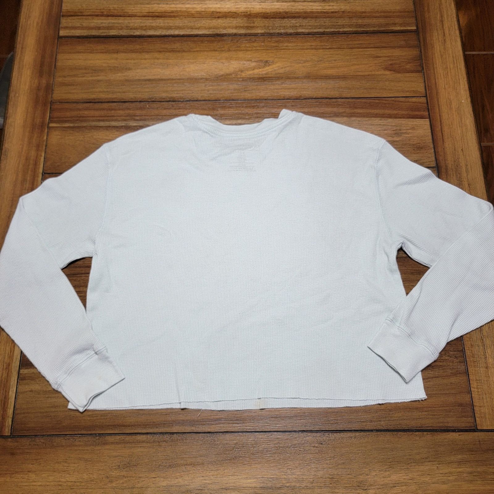 Pink Floyd Pink Floyd Waffle Knit LS Crop Top "Dark Side '73 Tour" - XL Size XL / US 12-14 / IT 48-50 - 3 Thumbnail