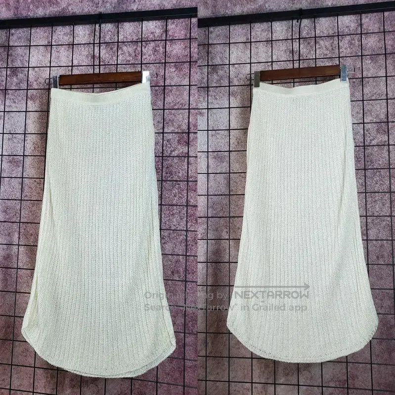 Dior Dior White Midi Skirt for Women . Size 28" / US 6 / IT 42 - 2 Thumbnail