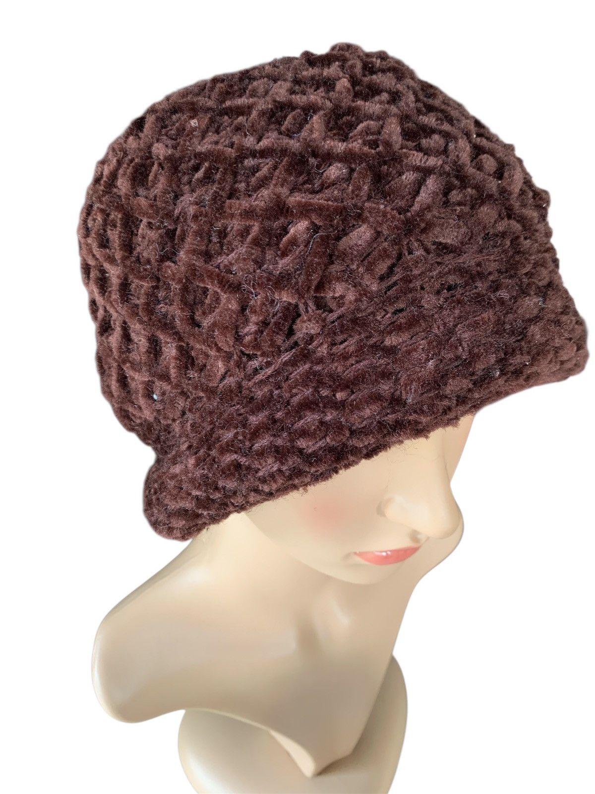 Handmade × Japanese Brand × Vintage RATE HANDMADE KNITTED BEANIE Size ONE SIZE - 3 Thumbnail