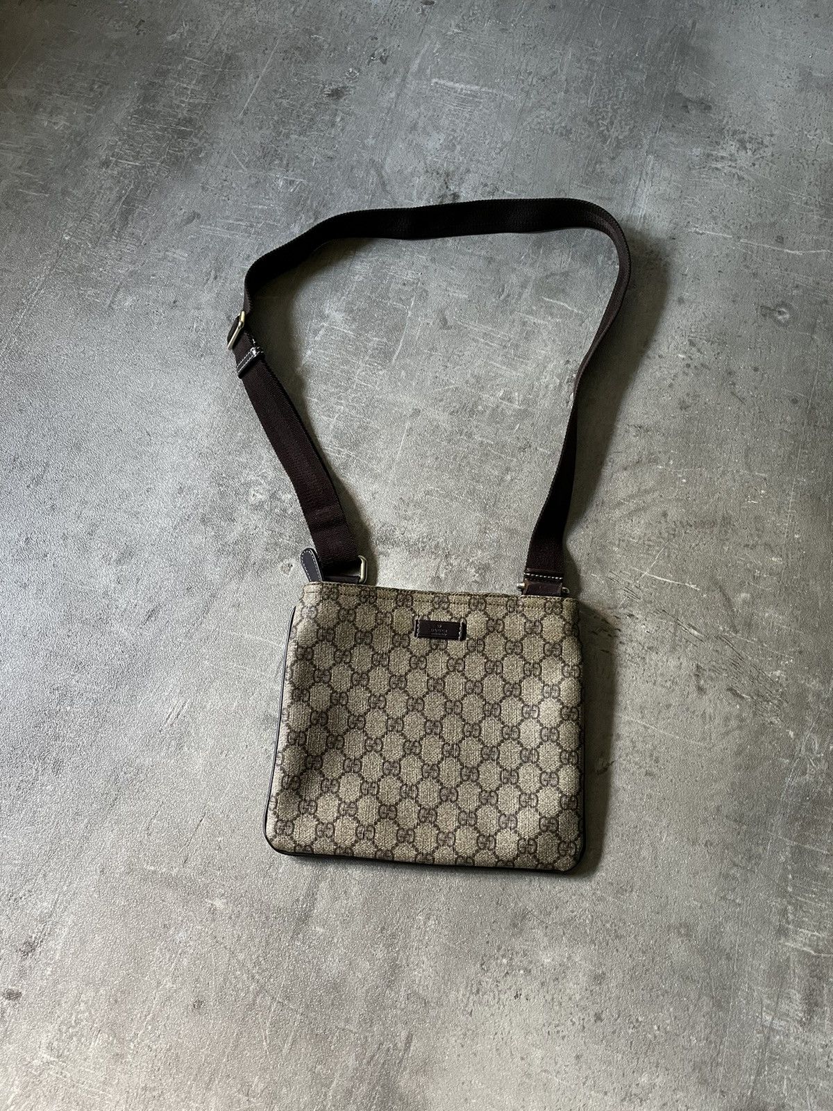 Gucci Gucci crossbody monogram vintage bag Size ONE SIZE - 1 Thumbnail