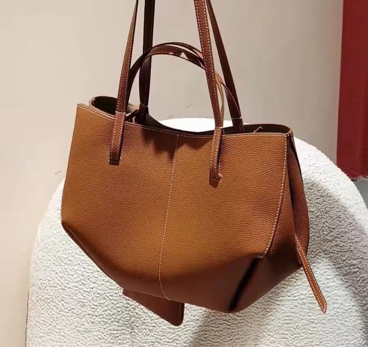 Leather The Siena Leather Tote Size ONE SIZE - 2 Thumbnail