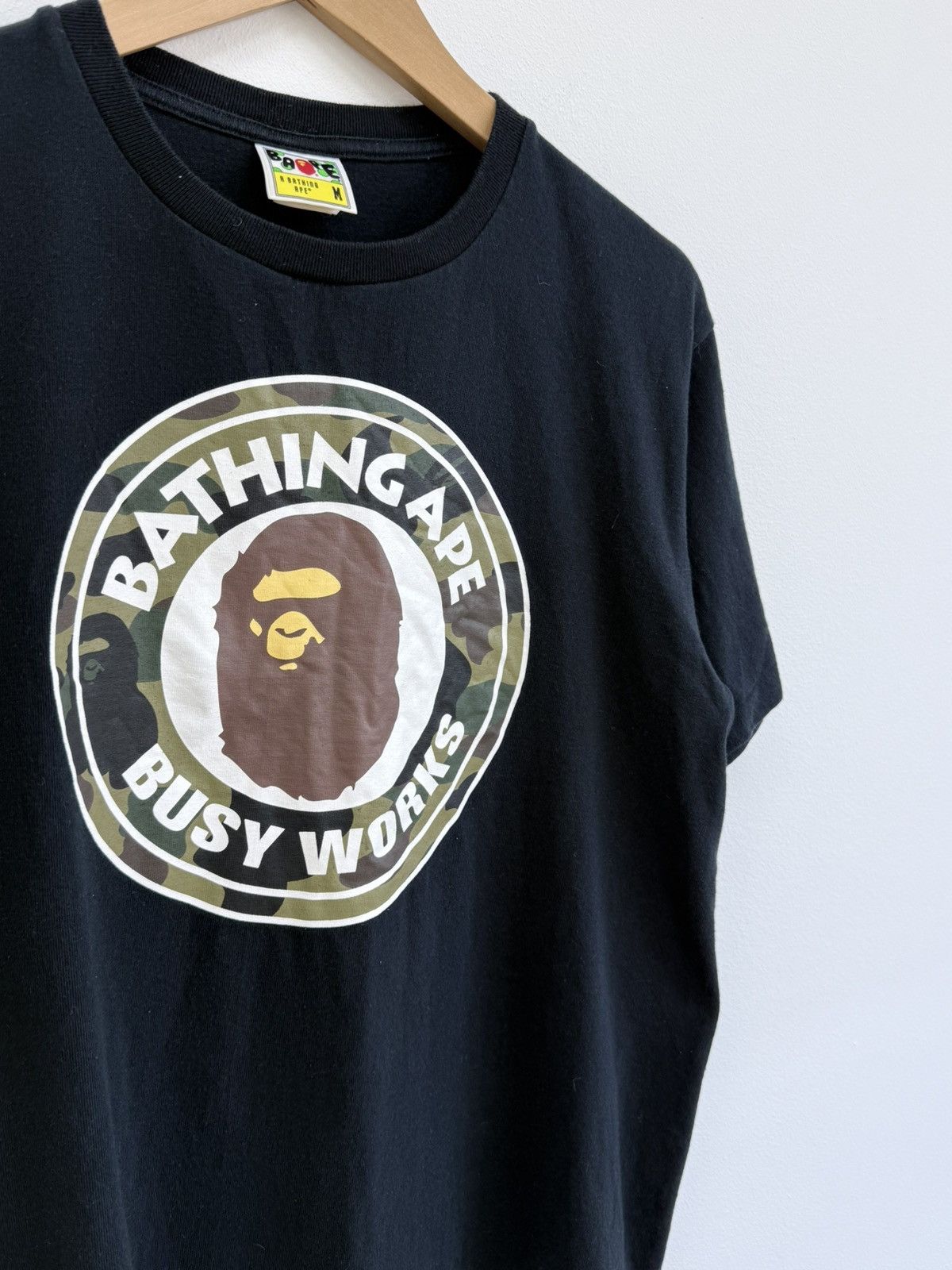 Bape Bape Black Graphic T-Shirt Size US M / EU 48-50 / 2 - 2 Thumbnail