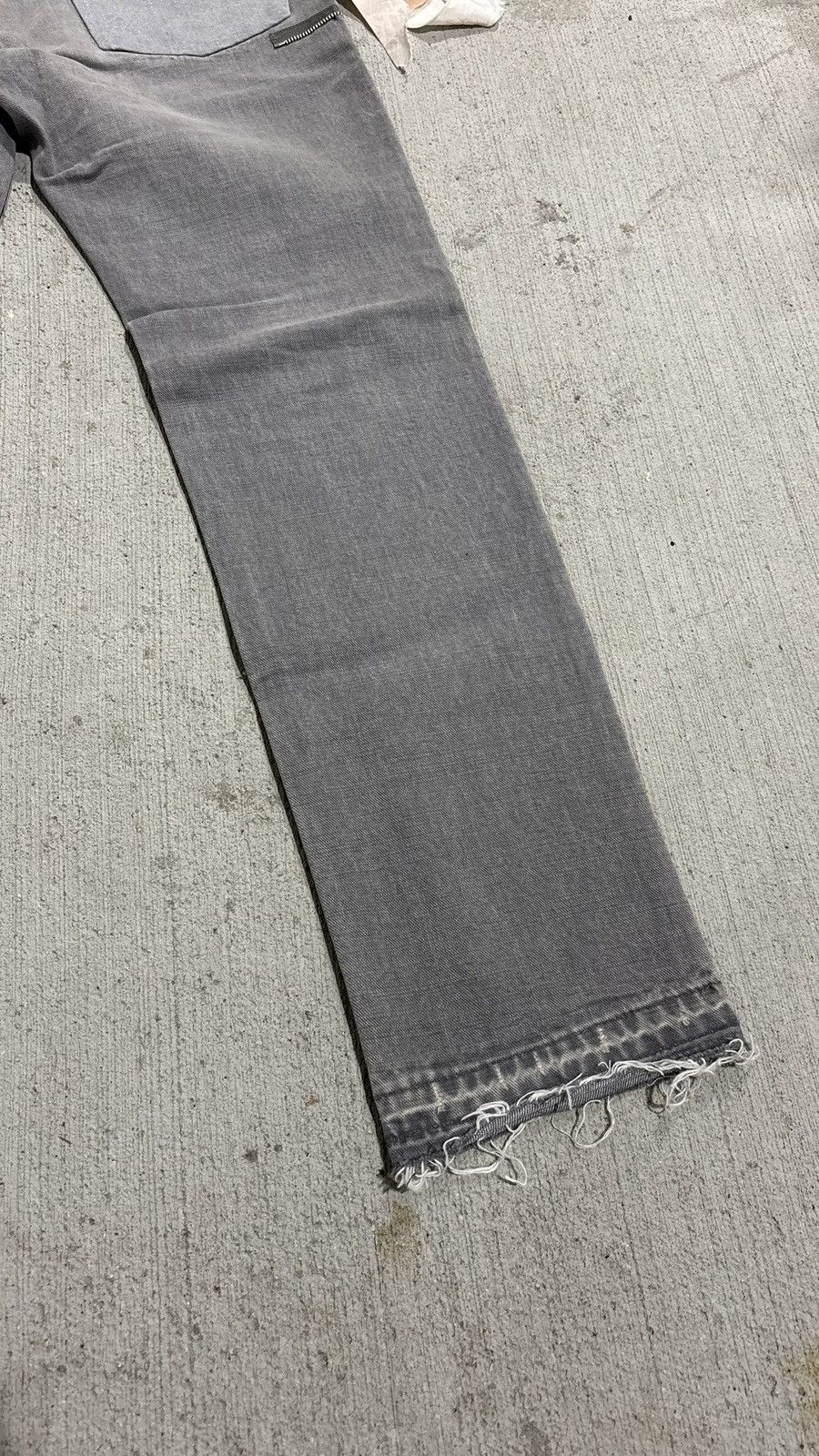Jun Takahashi × Undercover Undercover SS2005 But Beautiful Fringe Denim Size US 32 / EU 48 - 16 Thumbnail
