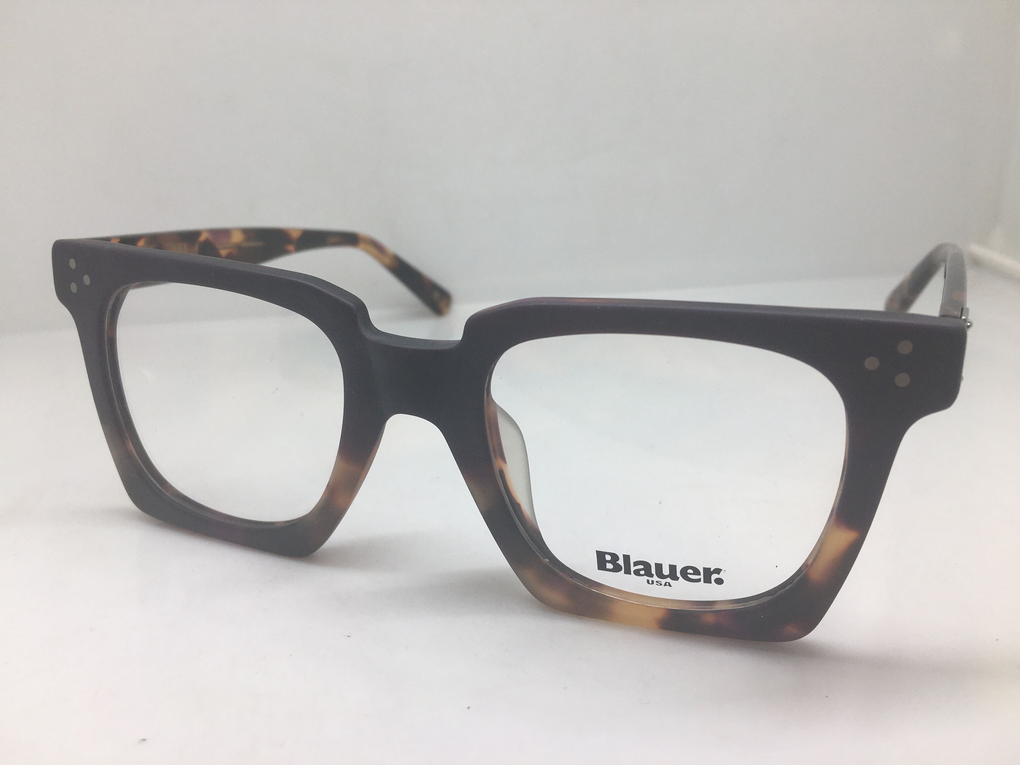 Other Blauer Matte Tortoise PREPPY Eyeglasses Frame Size ONE SIZE - 3 Thumbnail
