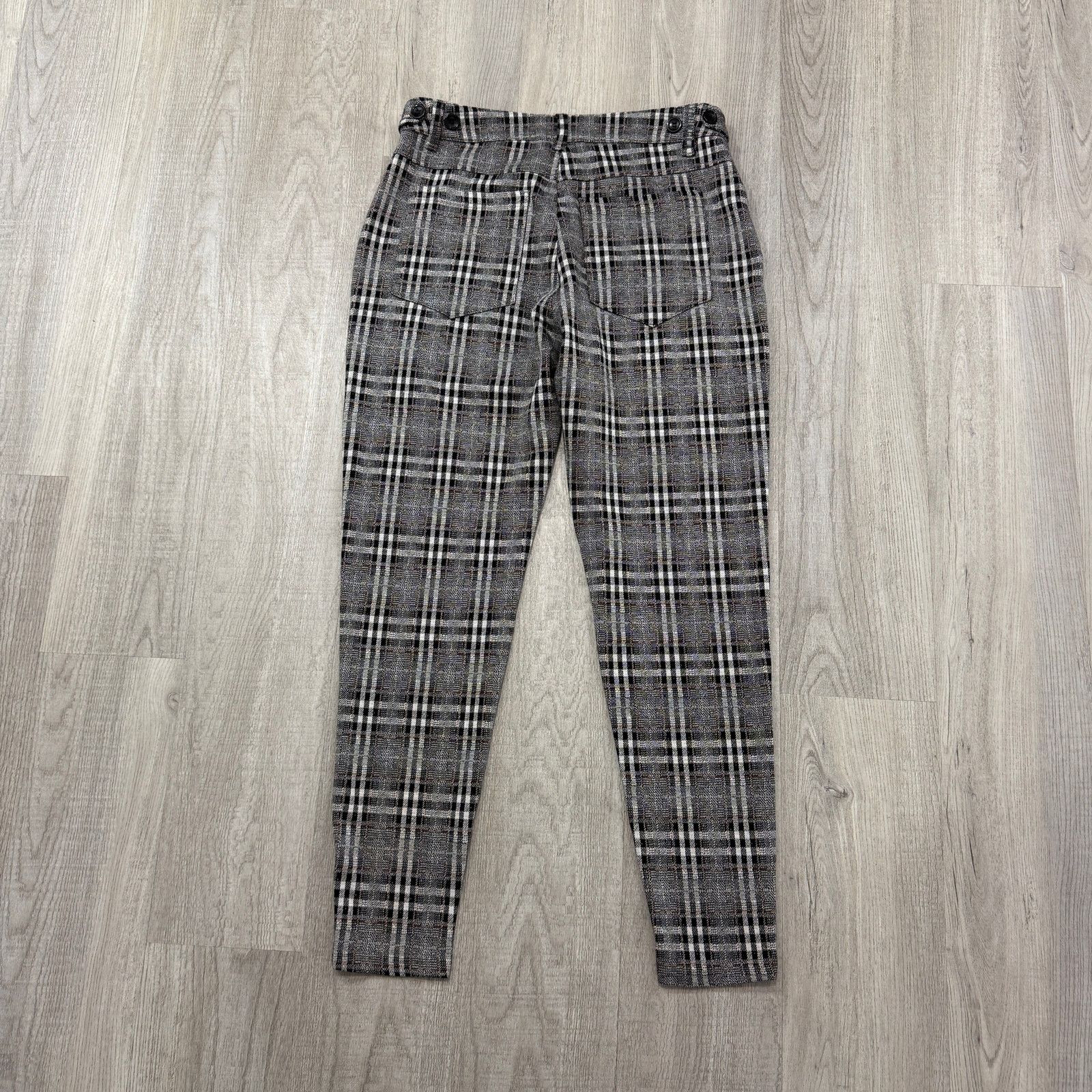 Other YoungLA Dapper Dress Pants Mens 30x30 Plaid Check Stretch Size US 30 / EU 46 - 6 Thumbnail