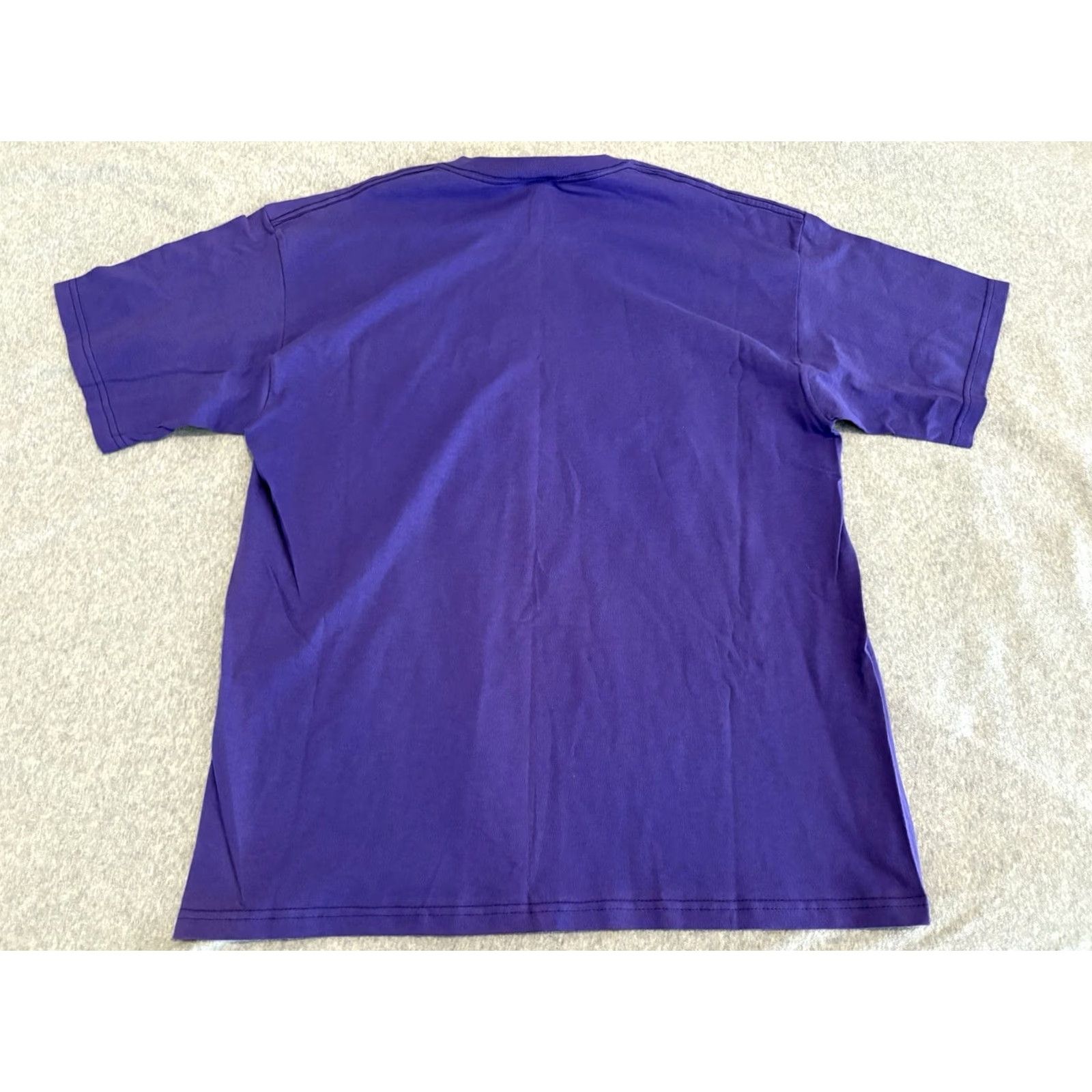 Logo Athletic VINTAGE Logo Athletic Los Angeles Lakers Purple Graphic Tee Shirt XL Mens Size US XL / EU 56 / 4 - 4 Thumbnail