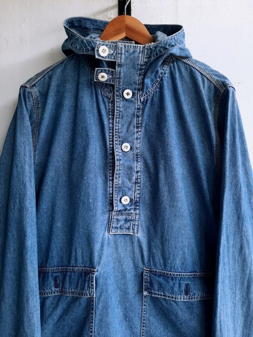 Columbia Columbia USN anorak denim jacket Size US L / EU 52-54 / 3 - 3 Thumbnail