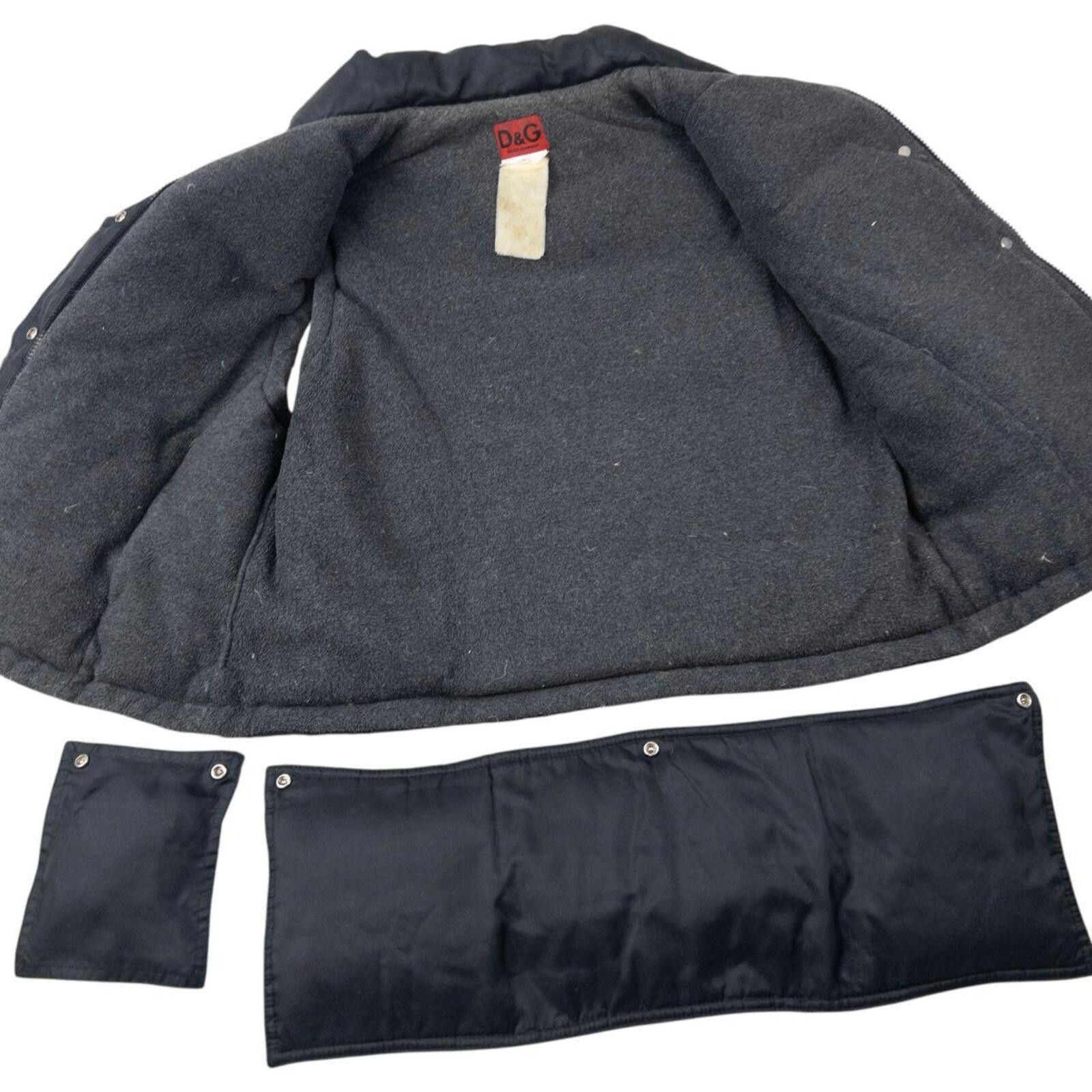 Dolce & Gabbana Vintage 2000s Dolce & Gabbana Convertible Puffer Gilet S Size US S / EU 44-46 / 1 - 6 Thumbnail