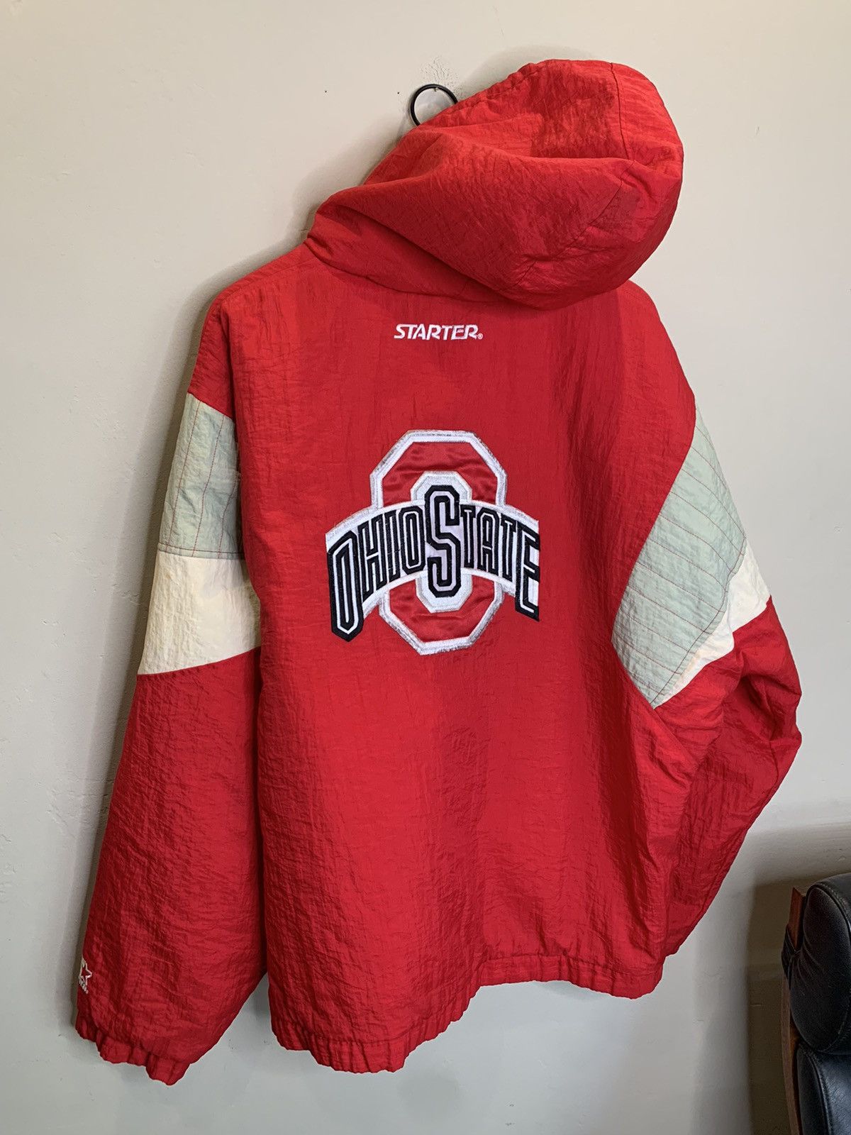 Starter × Vintage *RARE* Vintage Starter Ohio State Buckeyes College Jacket XL Size US XL / EU 56 / 4 - 2 Thumbnail