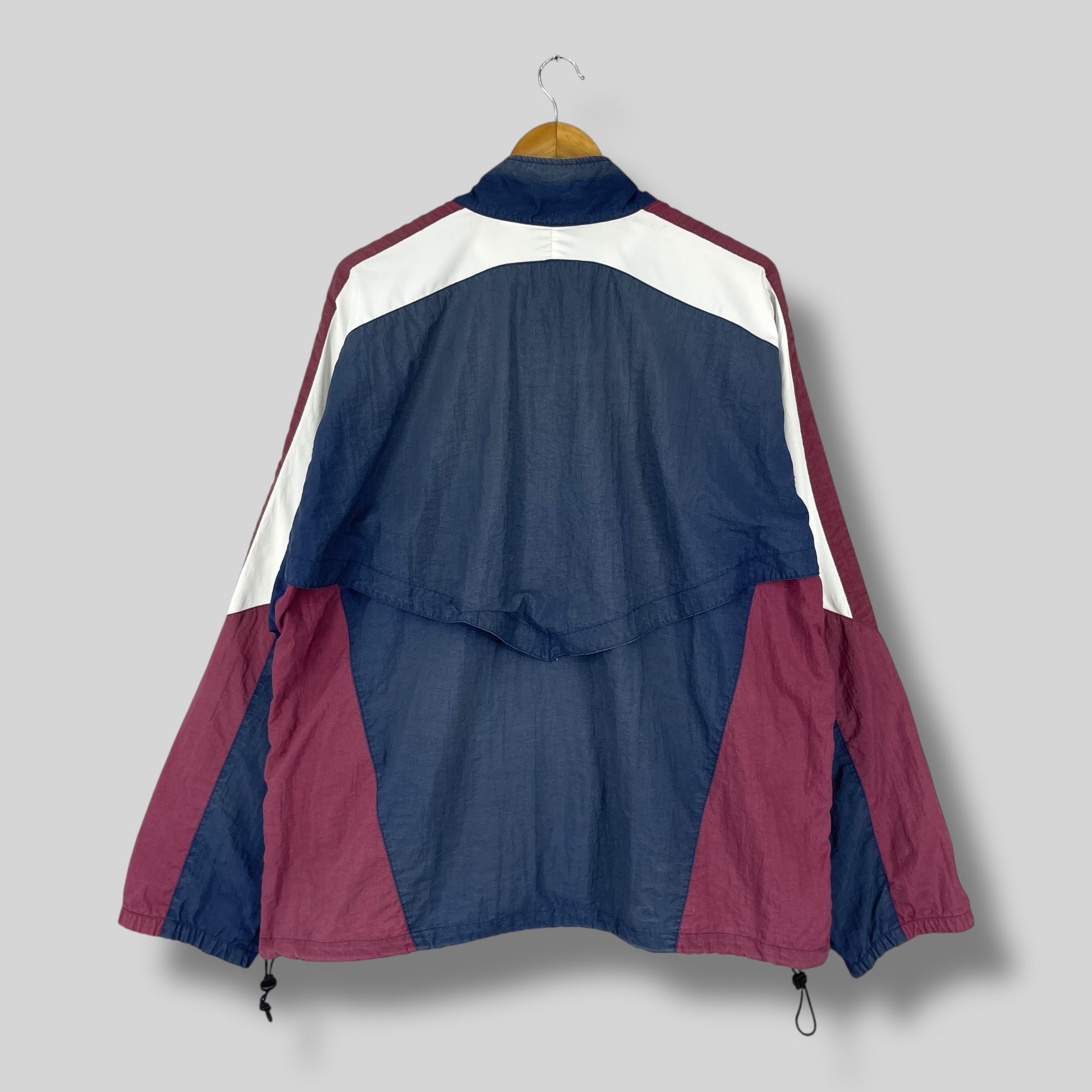 Nike Vintage 90s NIKE Swoosh Light Windbreaker Zipper Jacket Size US XL / EU 56 / 4 - 8 Thumbnail
