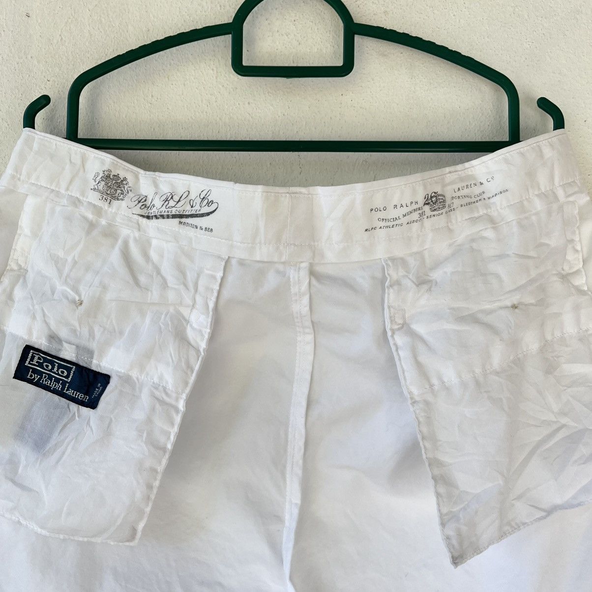 Polo Ralph Lauren Polo Ralph Lauren White Cotton Shorts – Slim Fit Size US 34 / EU 50 - 13 Thumbnail