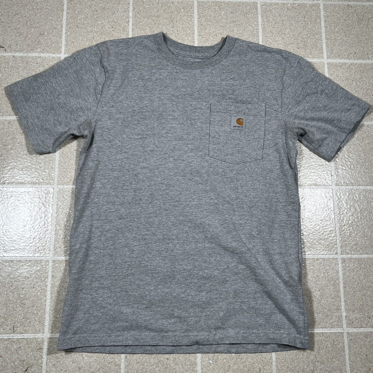 Carhartt Carhartt Shirt Mens Medium Gray Pocket Tee Workwear Size US M / EU 48-50 / 2 - 1 Thumbnail