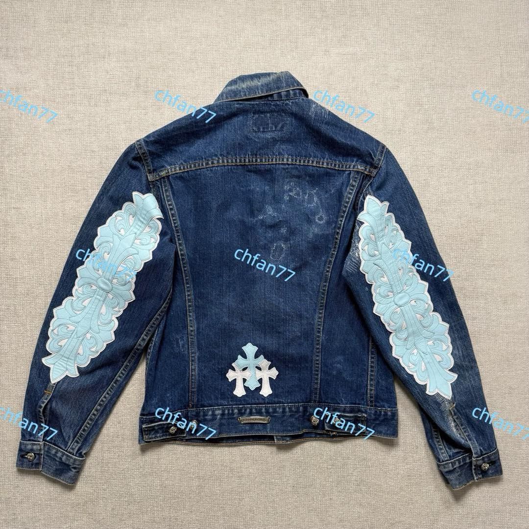 Chrome Hearts Chrome Hearts Levi’s Cross Patches Denim Shirt Size US S / EU 44-46 / 1 - 3 Thumbnail
