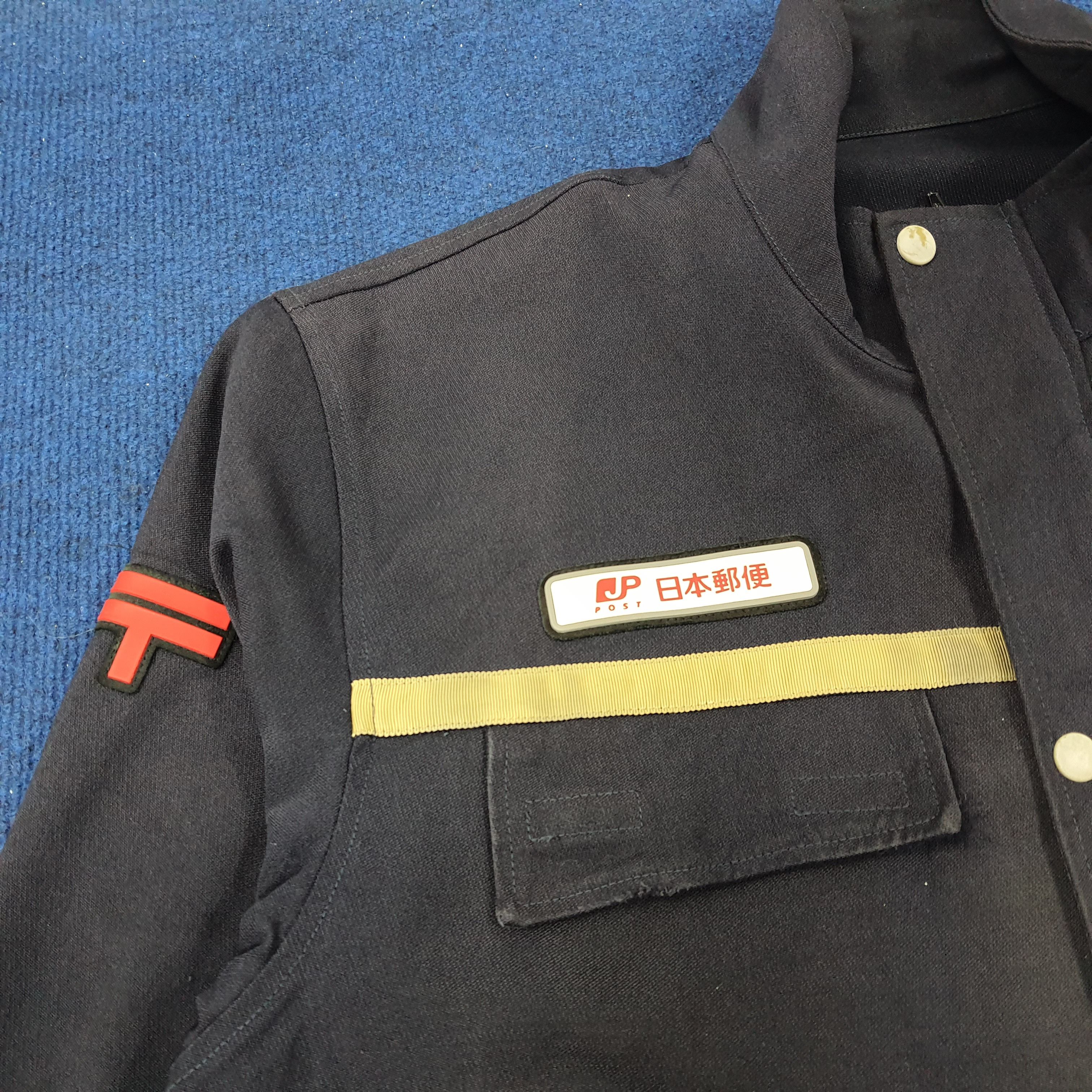 Japanese Brand × Vintage Vintage Japan Post Service Workwear Jacket C221N26 Size US L / EU 52-54 / 3 - 2 Thumbnail
