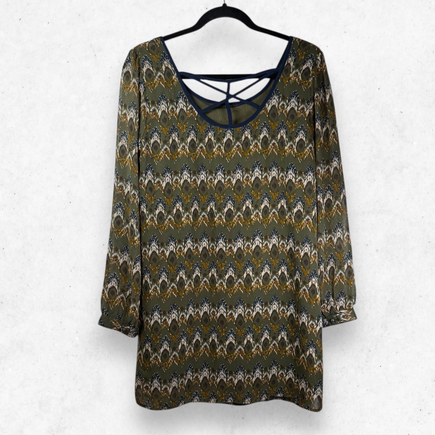 Other Junior LOB Boho-Chic Tunic Women's M Crisscross Back Size M / US 6-8 / IT 42-44 - 2 Thumbnail