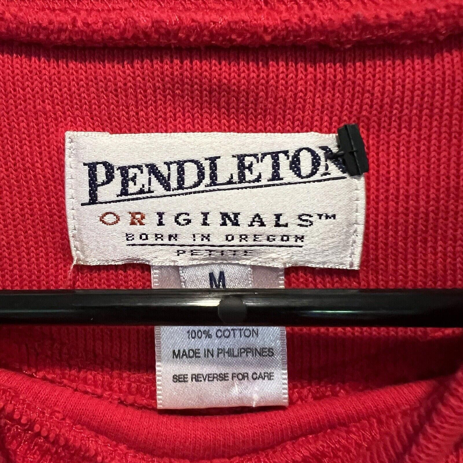 Pendleton Vintage 90’s Knit Pendleton Red Sweater Size Medium Size M / US 6-8 / IT 42-44 - 5 Thumbnail