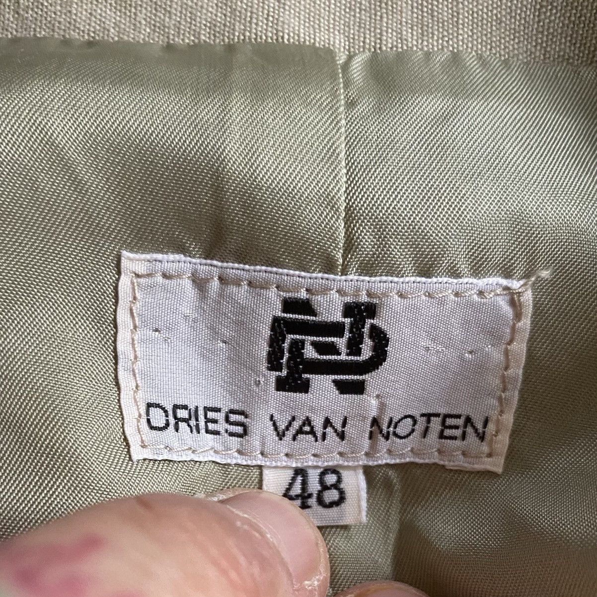Dries Van Noten Vintage 90’s Linen Gilet Size US M / EU 48-50 / 2 - 7 Thumbnail