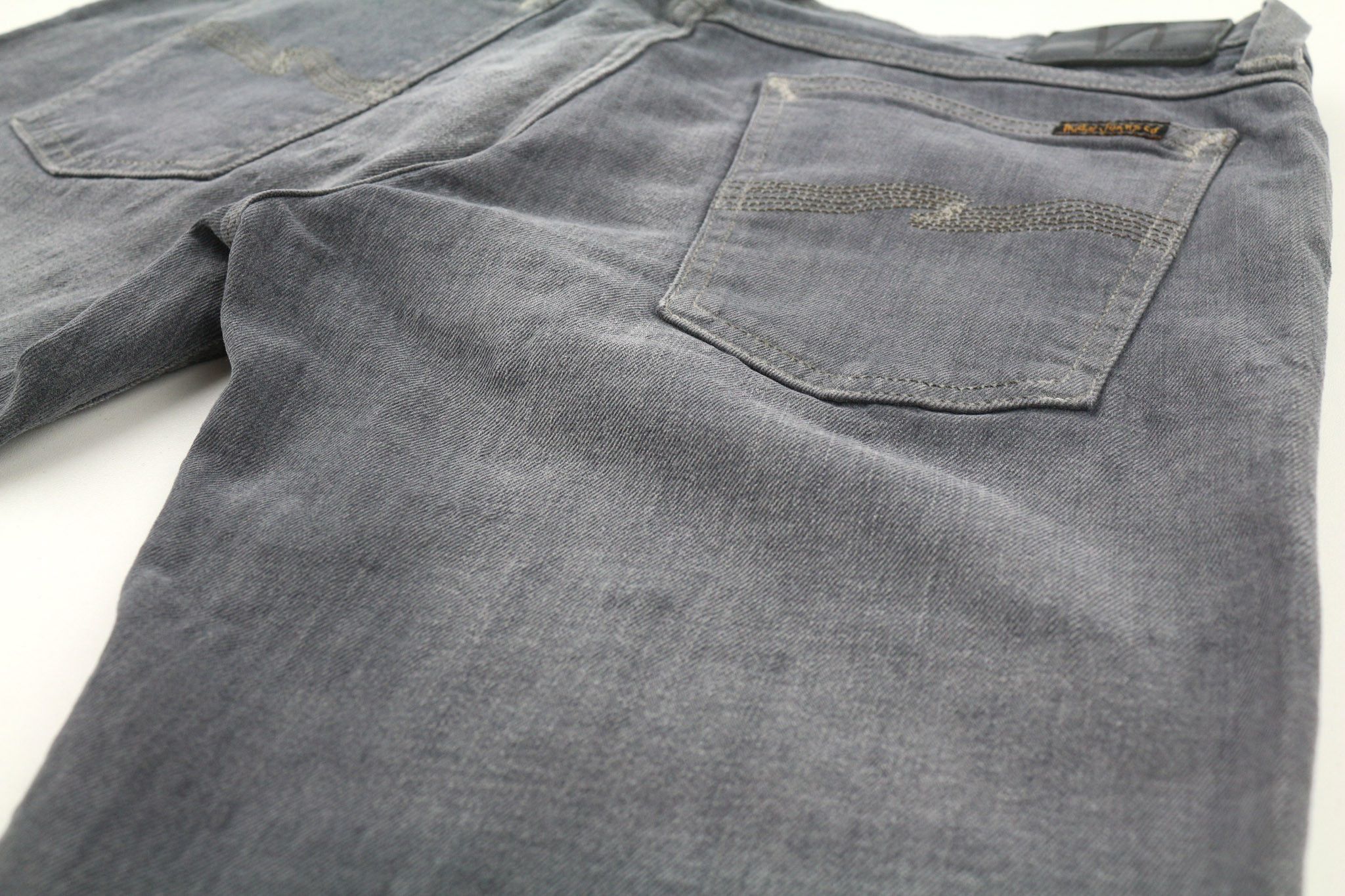 Nudie Jeans TIGHT LONG JOHN W32/L34 Organic Charcoal Logo Fit 80697 Size US 32 / EU 48 - 10 Thumbnail