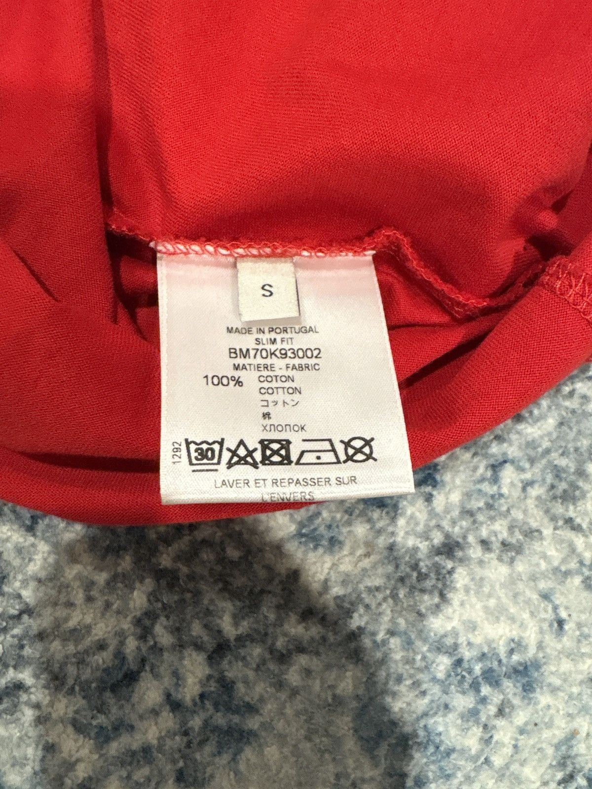 Givenchy Givenchy Distressed Logo Red T-Shirt Size US S / EU 44-46 / 1 - 8 Thumbnail