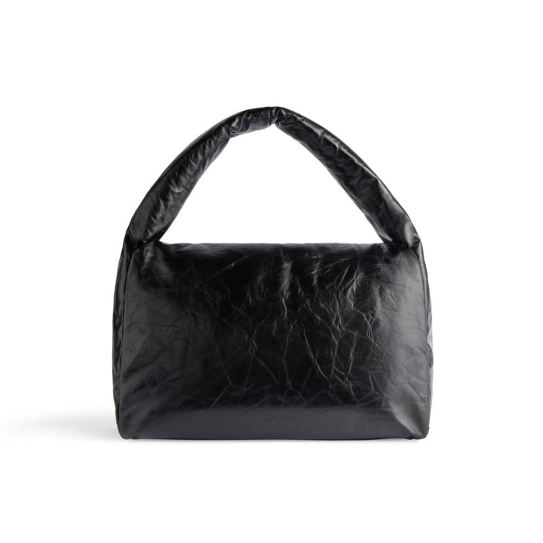 Balenciaga o1tr1nto1125 Size: OS / Monaco Large Sling Bag in Black Size ONE SIZE - 6 Thumbnail