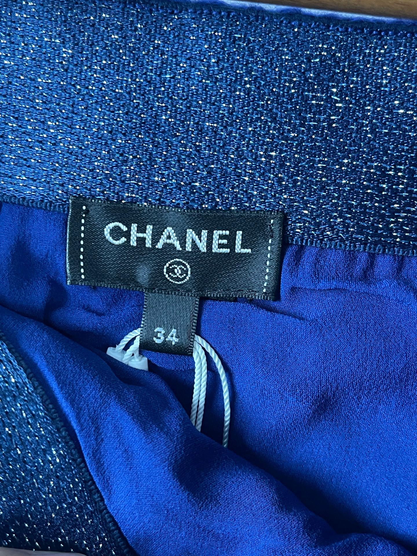 Chanel Chanel Women's New Skirt Size 34 Size 25" / US 0 / IT 36 - 6 Thumbnail