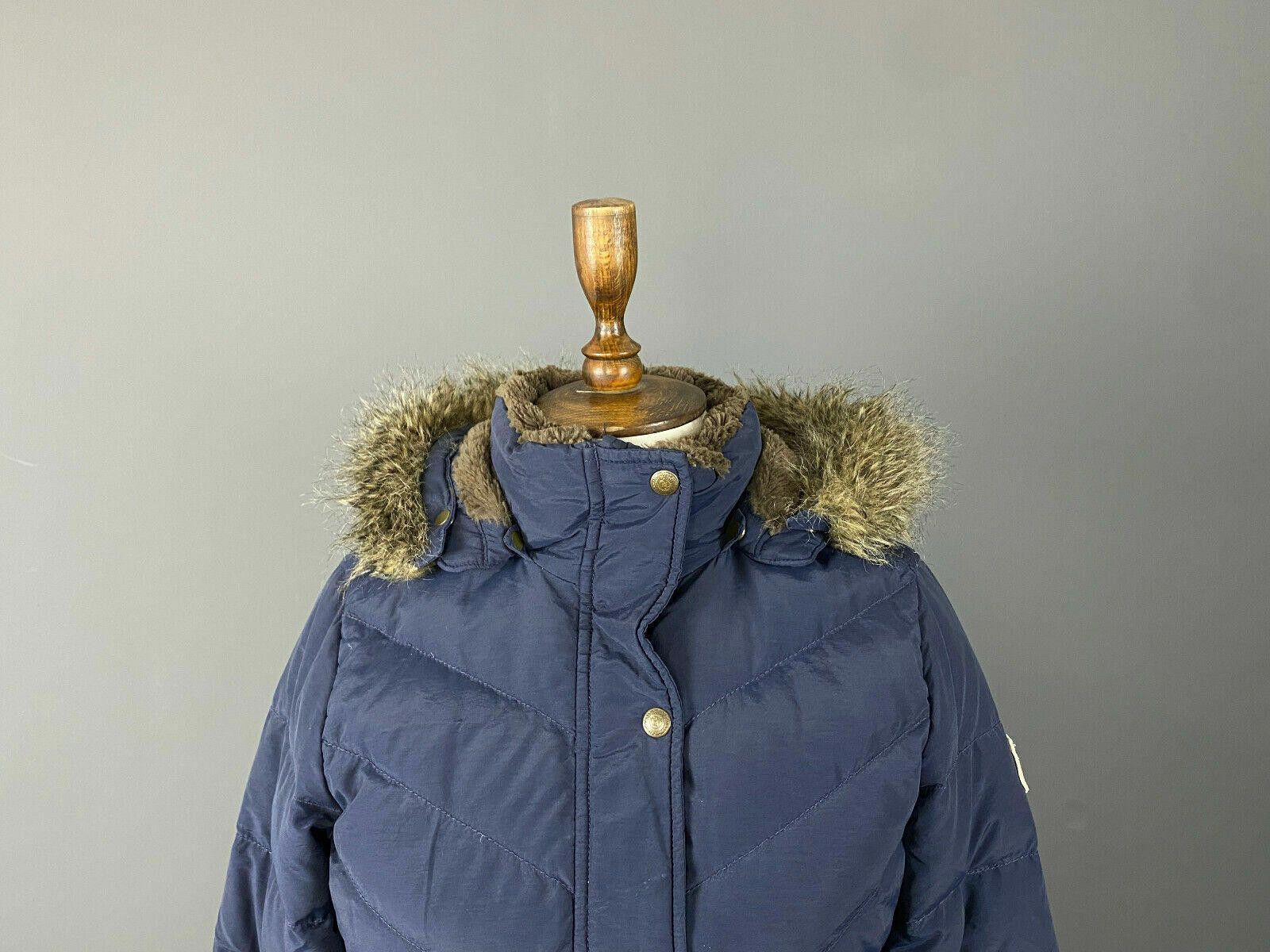 Designer Vintage Polo Jeans Co Ralph Lauren Blue Faux Jacket Size S Size S / US 4 / IT 40 - 2 Thumbnail