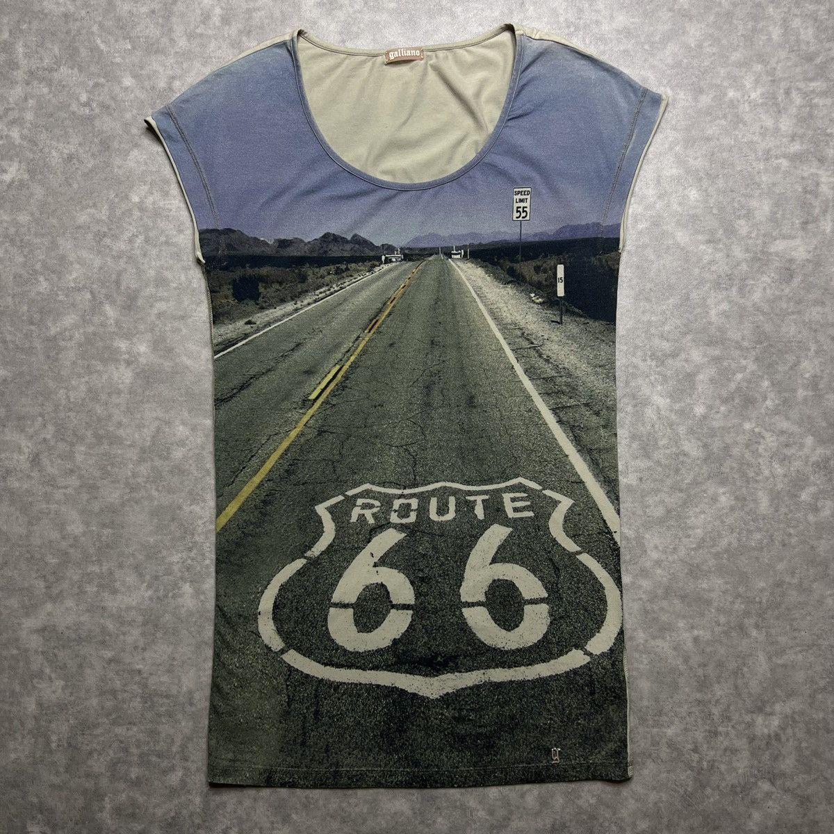John Galliano John Galliano Vintage Route 66 tee Size XS / US 0-2 / IT 36-38 - 2 Thumbnail