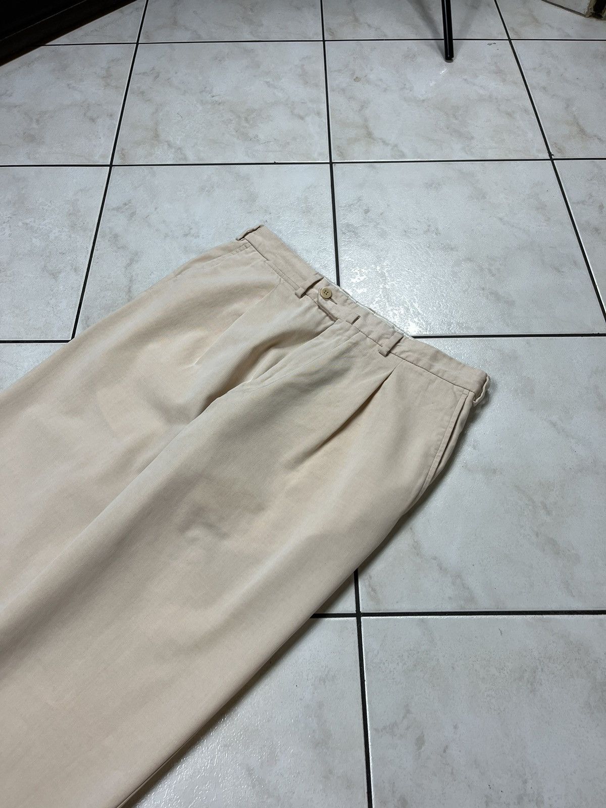 Ermenegildo Zegna Ermenegildo Zegna casual creased pants pleated trousers Size US 34 / EU 50 - 8 Thumbnail