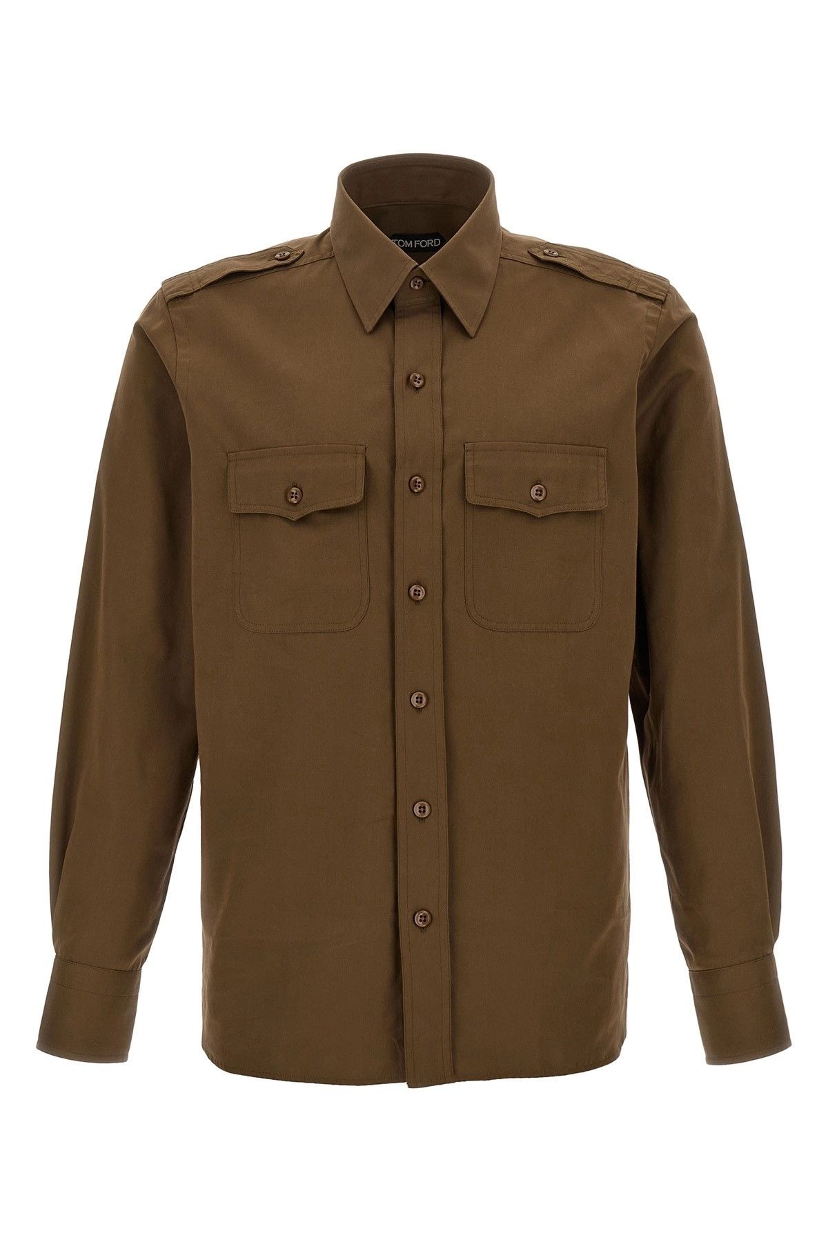 Tom Ford 'Military' shirt Size US XL / EU 56 / 4 - 1 Thumbnail