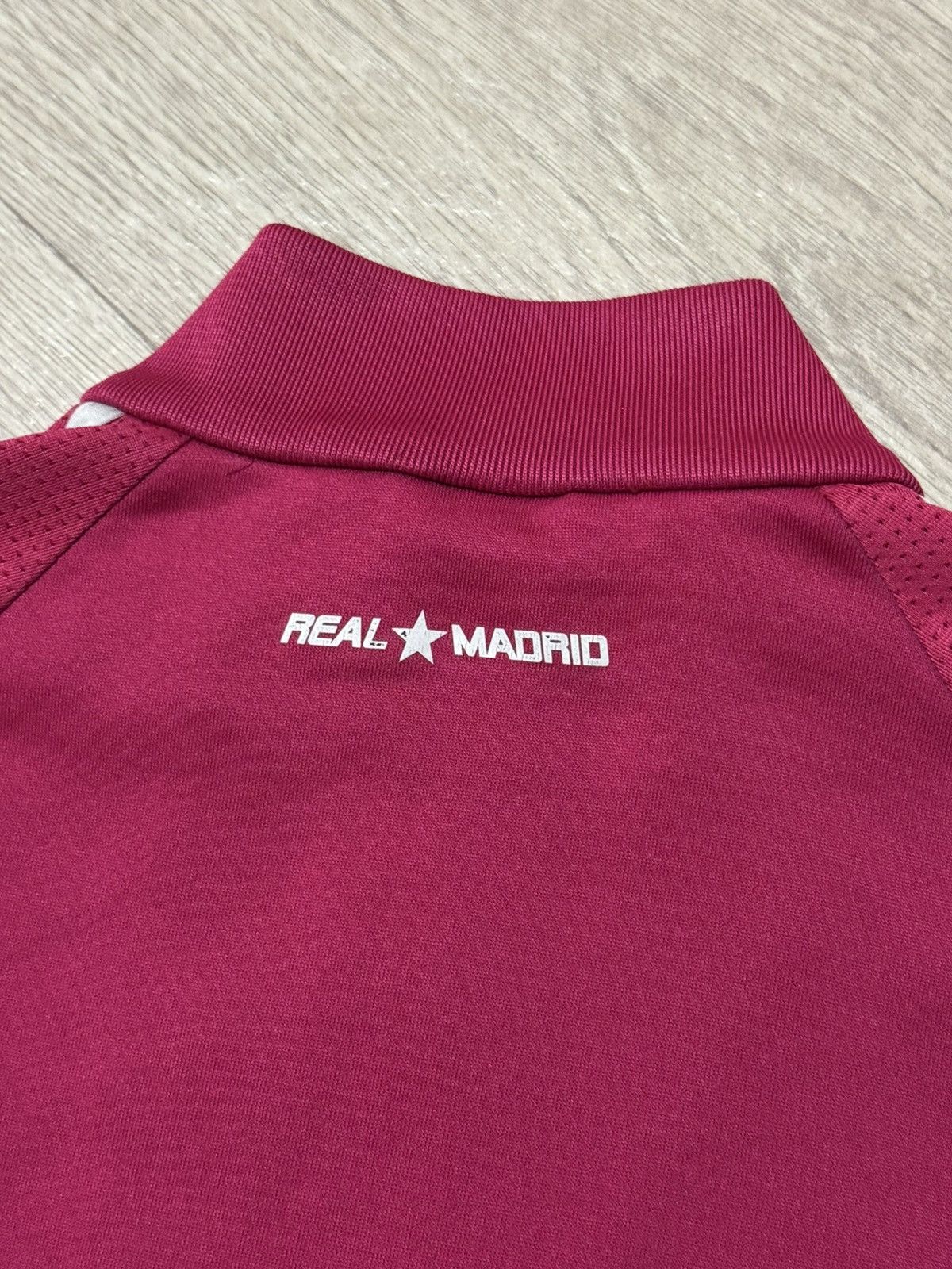 Adidas 🔷Adidas Real Madrid 2014/15 Soccer 1/4 Zip Sweatshirt🔷 Size US L / EU 52-54 / 3 - 8 Thumbnail