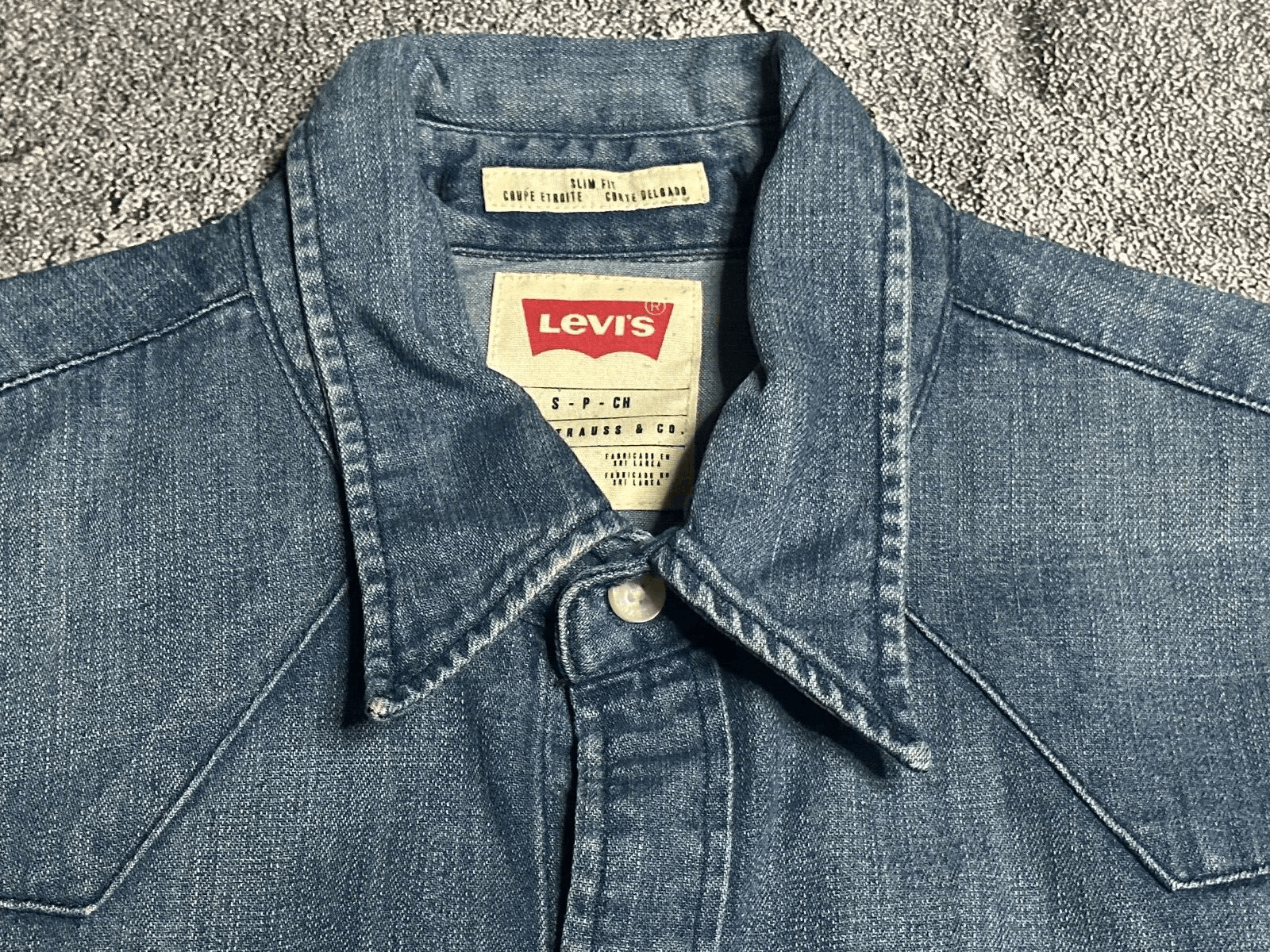 Levi's Levi's men's denim shirt S Size US S / EU 44-46 / 1 - 4 Thumbnail