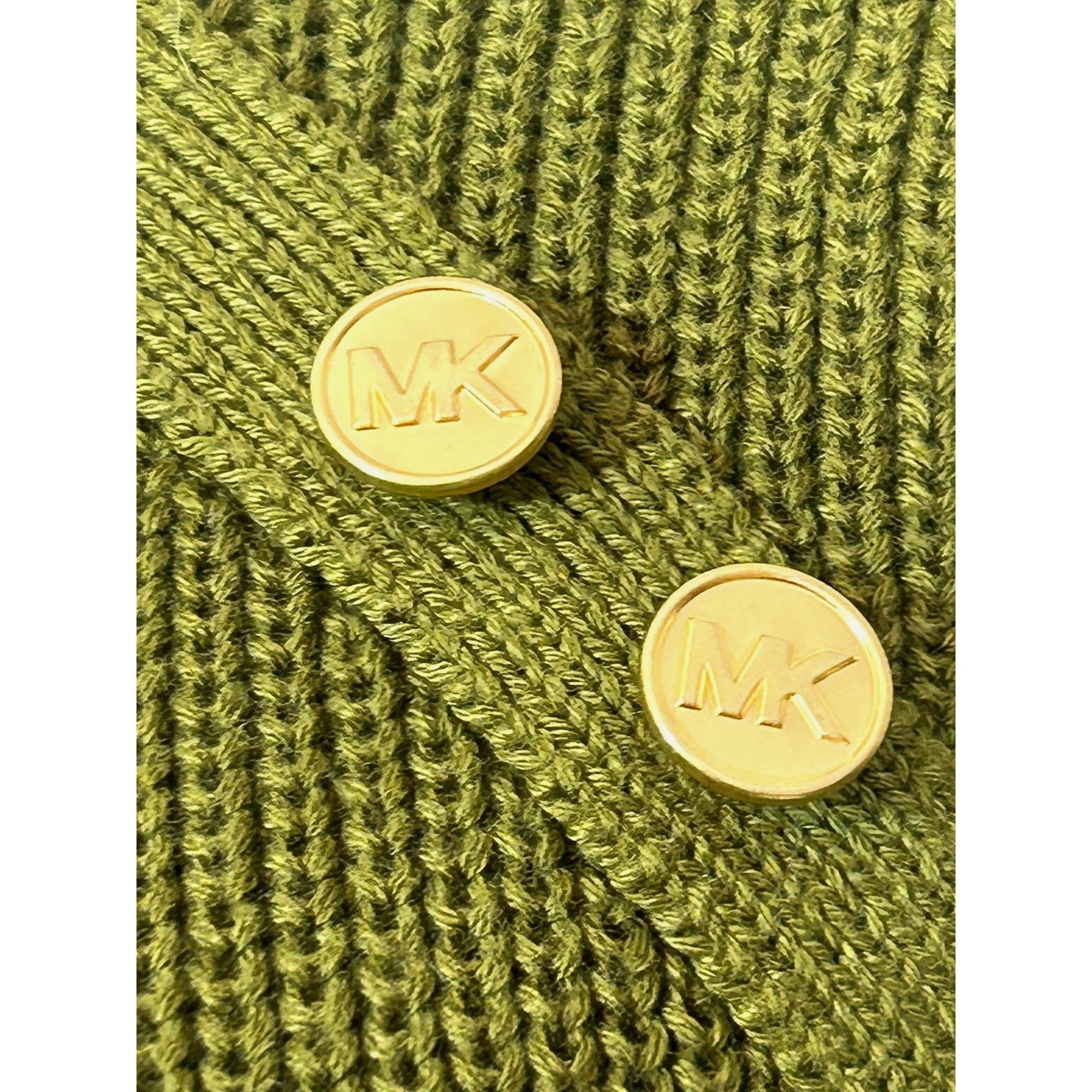 Michael Kors Michael Kors Green Sweater L Short Sleeve Crewneck Ribbed Go Size L / US 10 / IT 46 - 10 Thumbnail