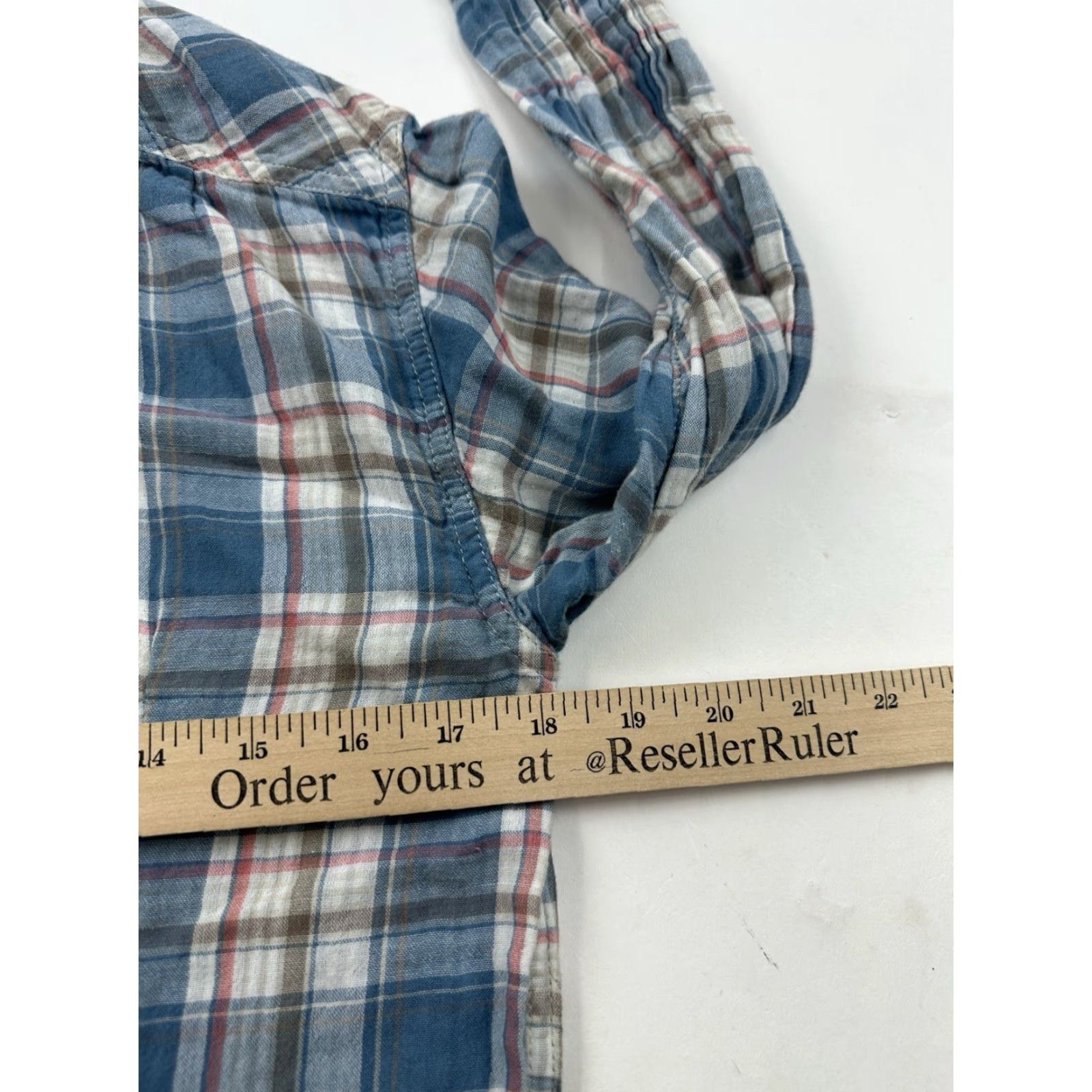 Lucky Brand Lucky Brand Shirt Mens Small Plaid Button-Up Long Sleeve Classic Size US S / EU 44-46 / 1 - 6 Thumbnail