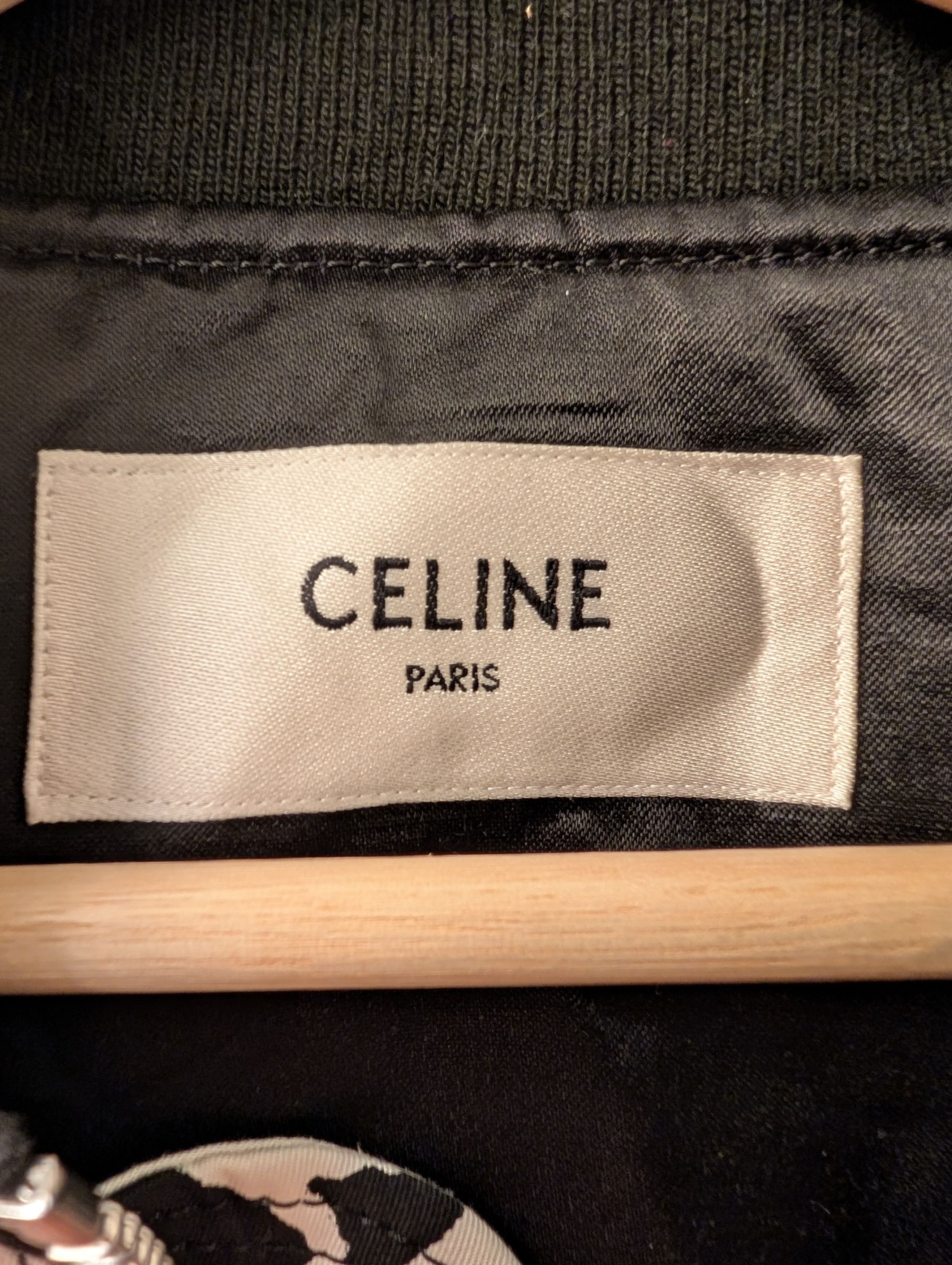 Celine × Hedi Slimane Hedi Era - Celine x Christian Marclay Bomber Jacket Size US S / EU 44-46 / 1 - 7 Thumbnail