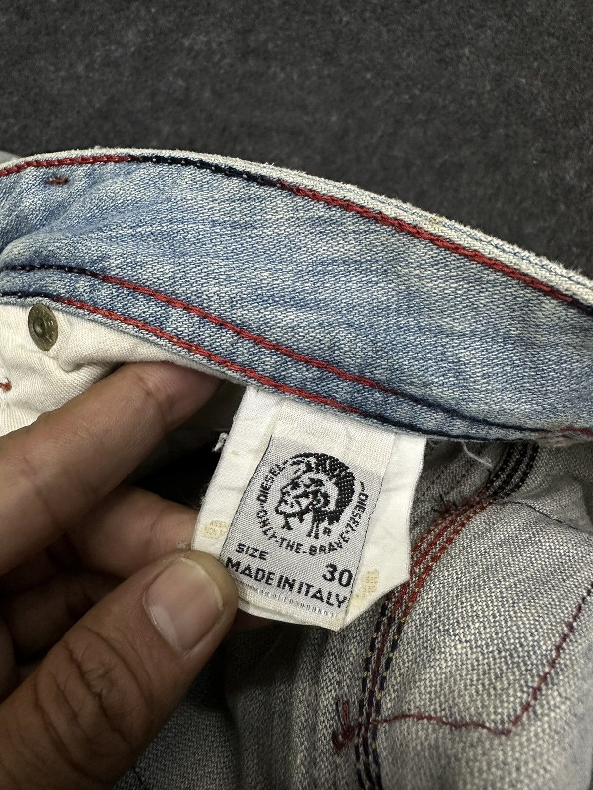 Diesel Diesel Hard Dirty Design Denim Size 30 F49 Size US 30 / EU 46 - 8 Thumbnail