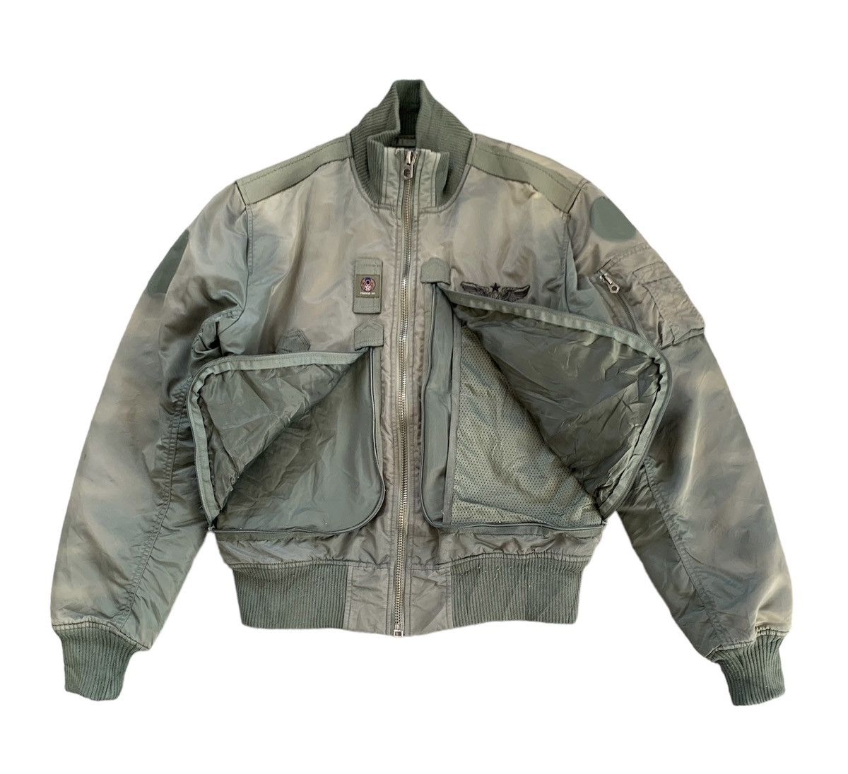 Propper Vtg Propper USAF George A.F.Base TacticalPilot Bomber Jacket Size US L / EU 52-54 / 3 - 3 Thumbnail