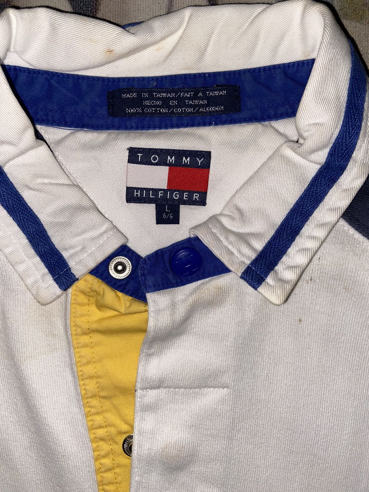 Tommy Hilfiger TOMMY HILFIGER POLO RUGBY TEE Size US L / EU 52-54 / 3 - 5 Thumbnail